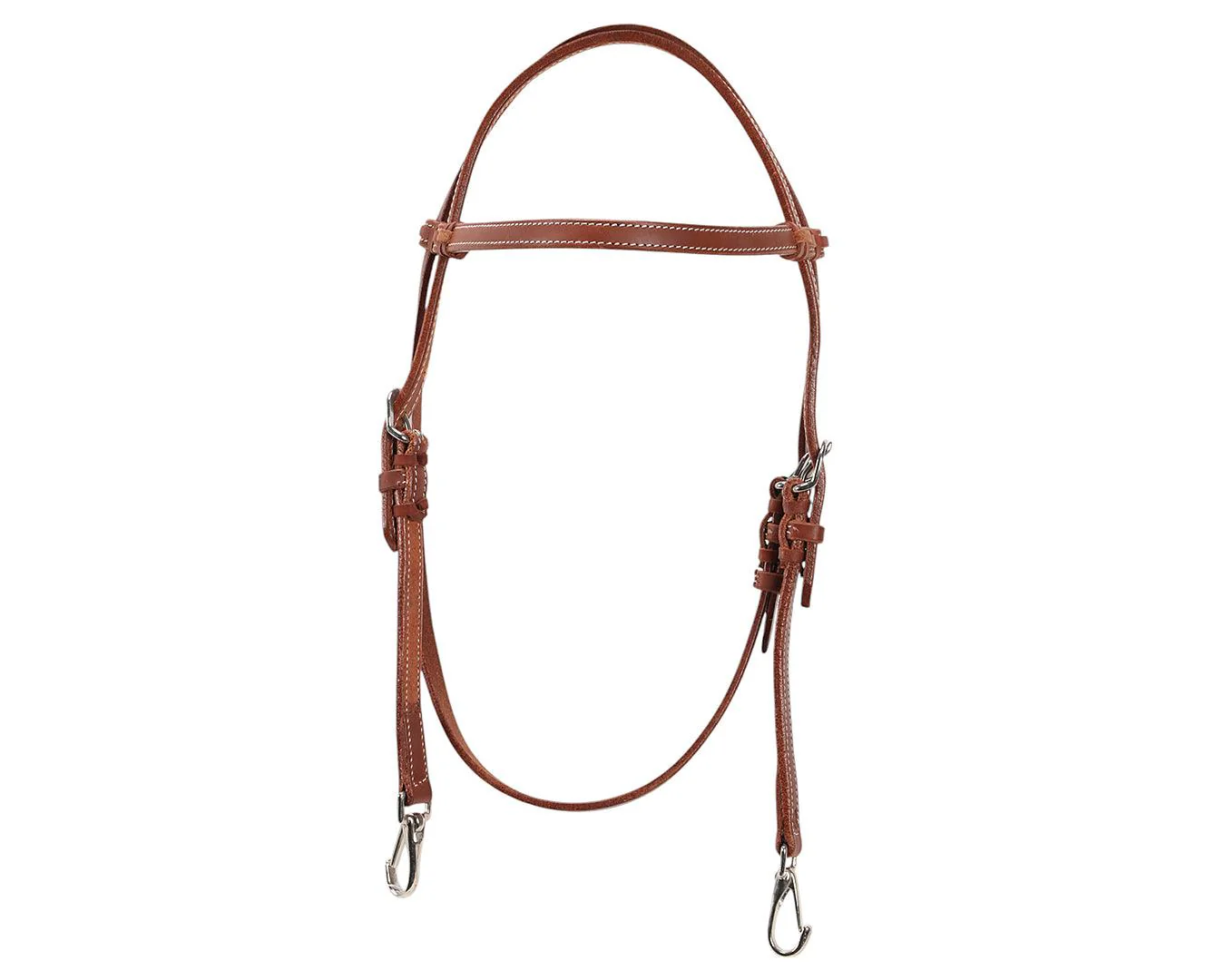 Fort Worth Guy McLean Headstall With Snap Bit Ends - Image 2