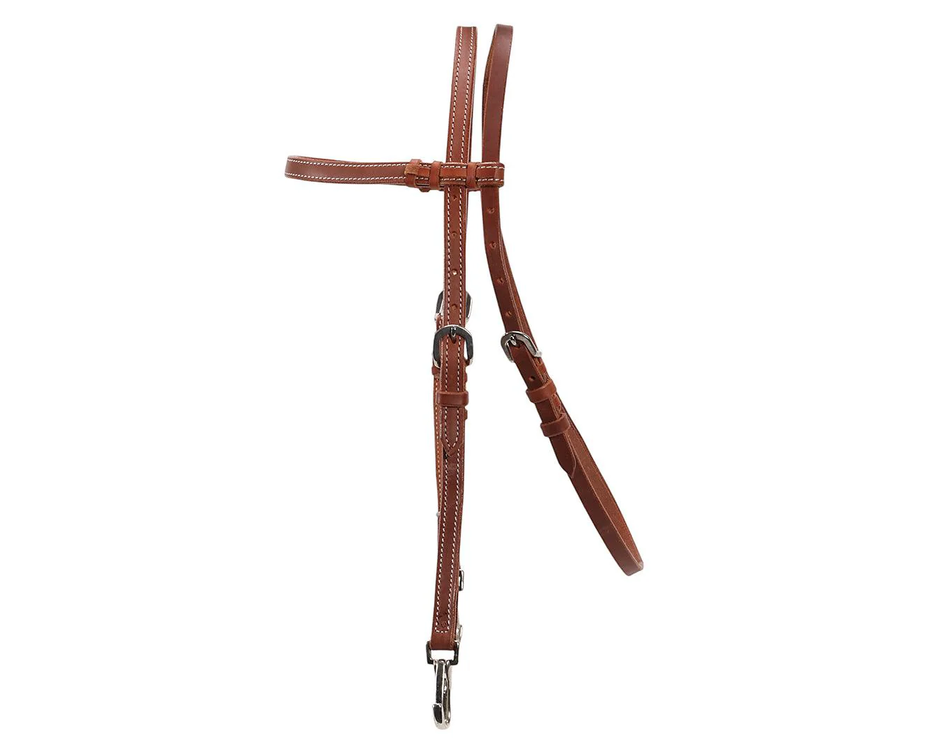 Fort Worth Guy McLean Headstall With Snap Bit Ends - Image 3