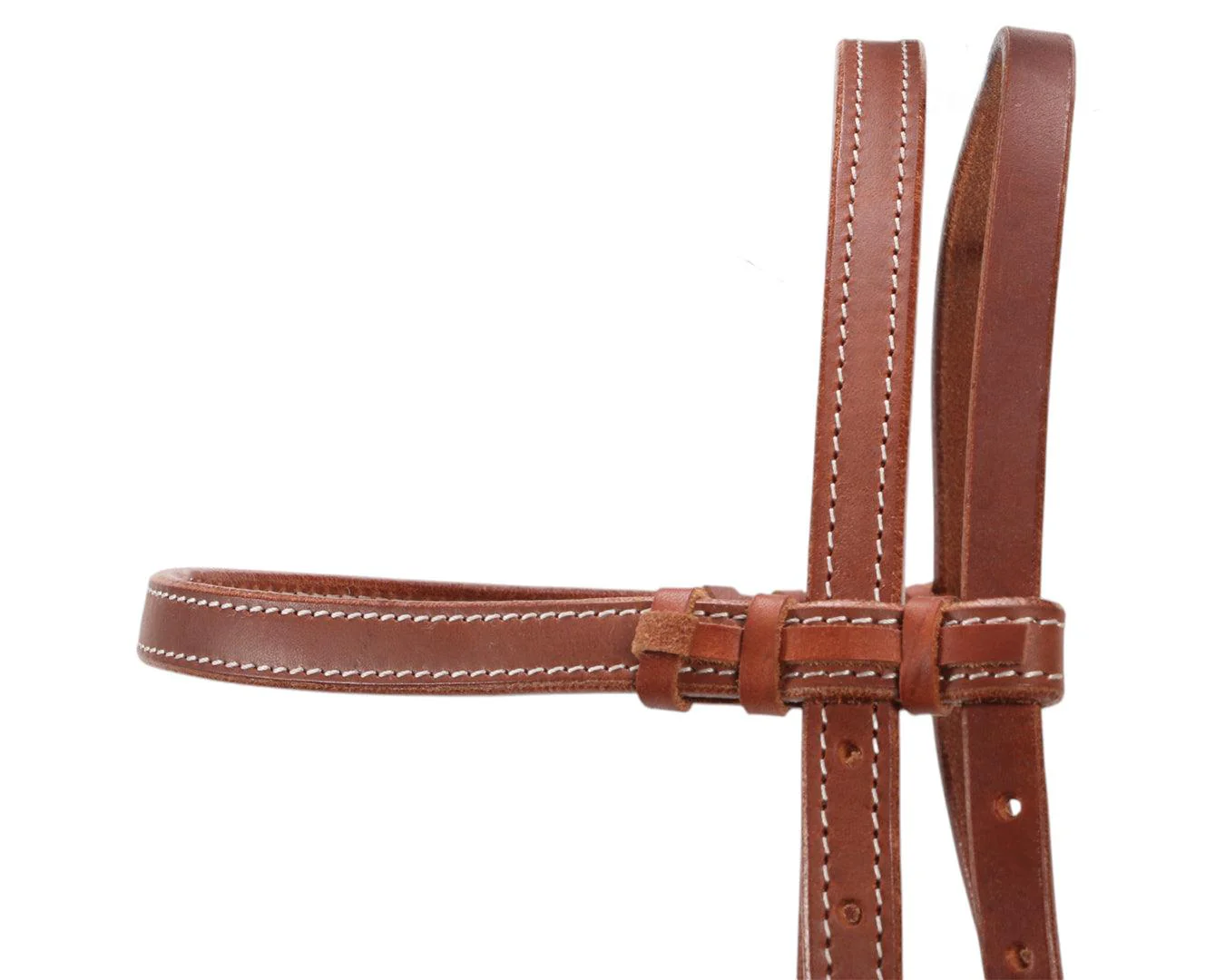 Fort Worth Guy McLean Headstall With Snap Bit Ends - Image 4