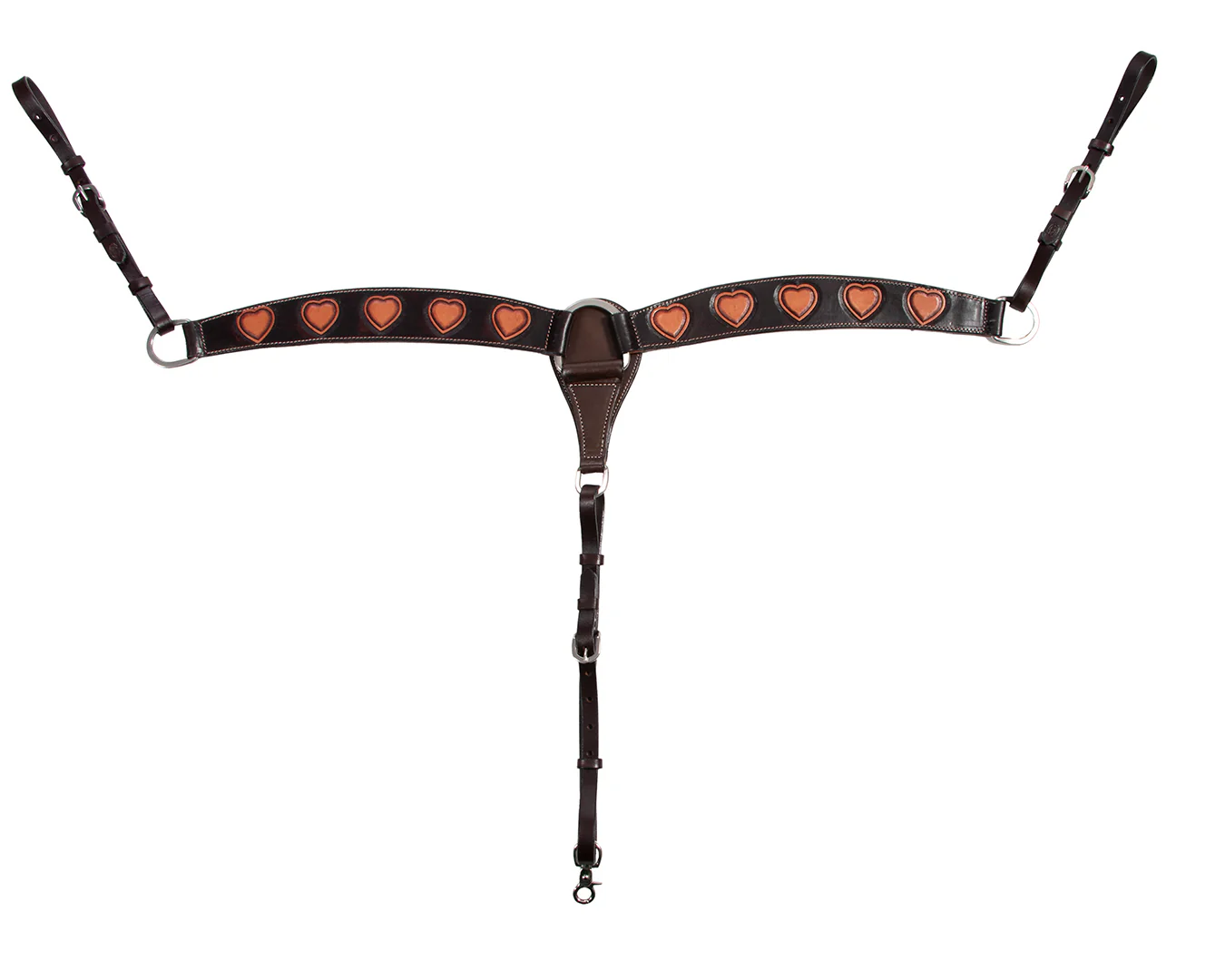 Fort Worth Breastcollar - Hearts Design