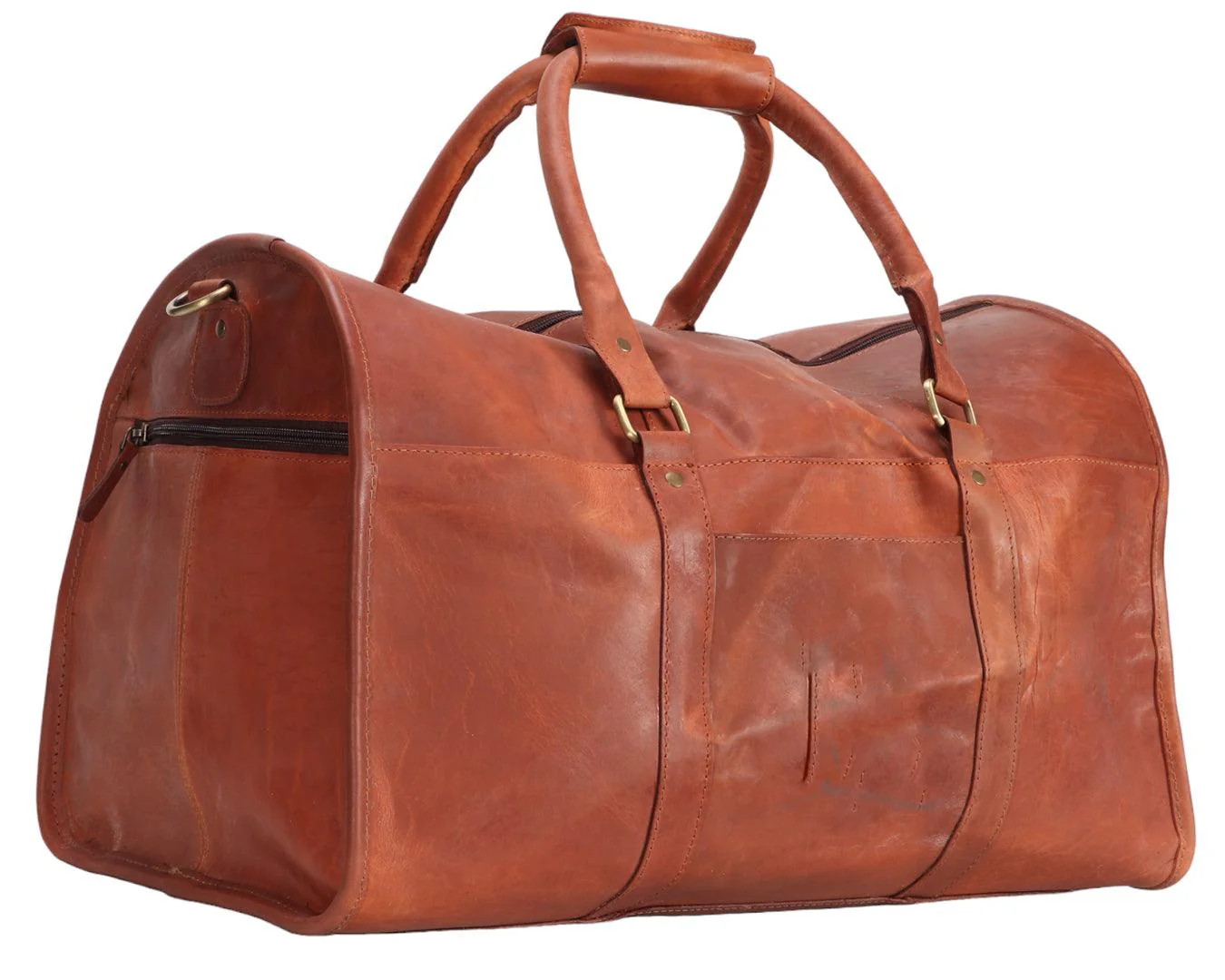 Fort Worth Heavy Duty leather Duffle Bag