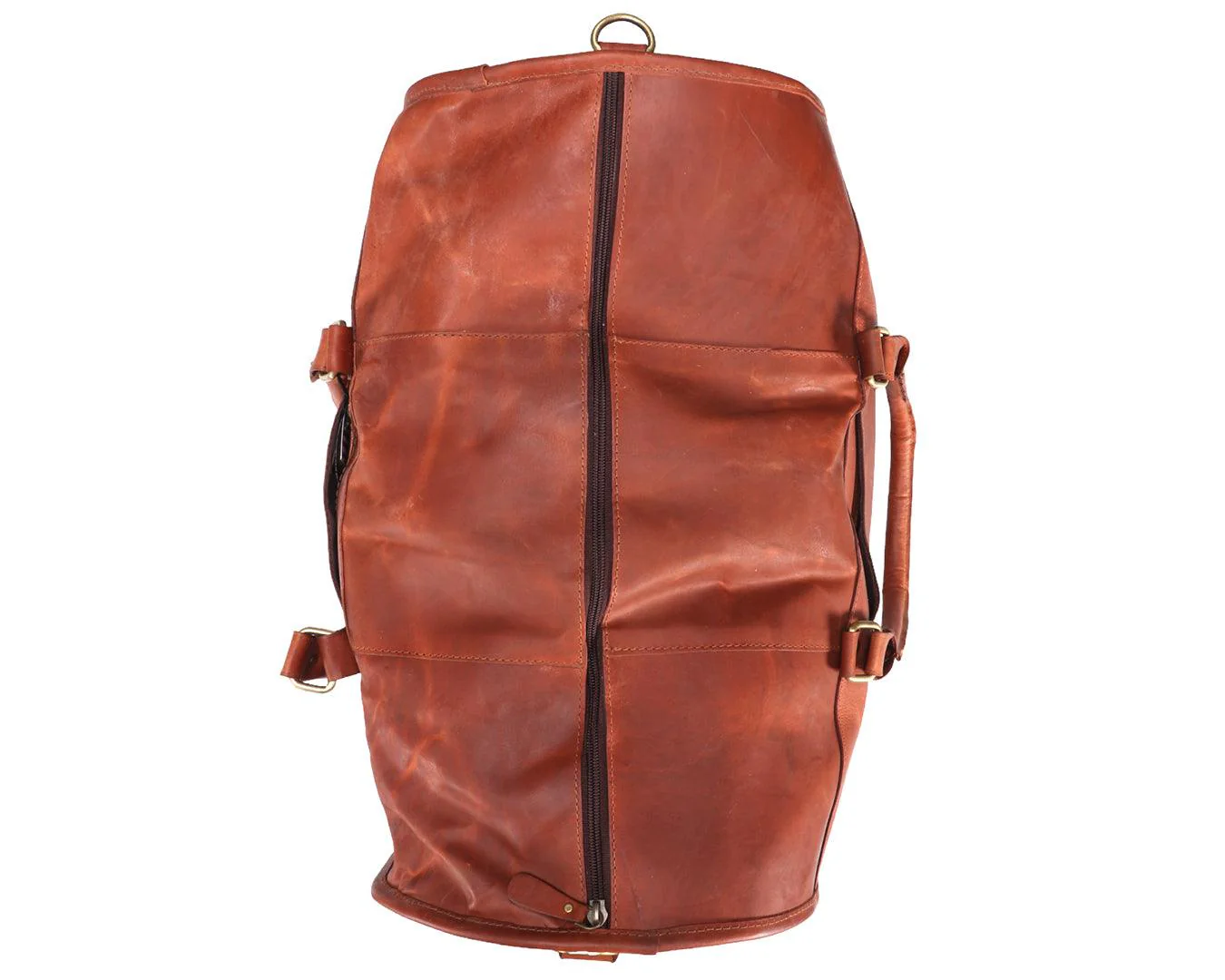Fort Worth Heavy Duty leather Duffle Bag - Image 5