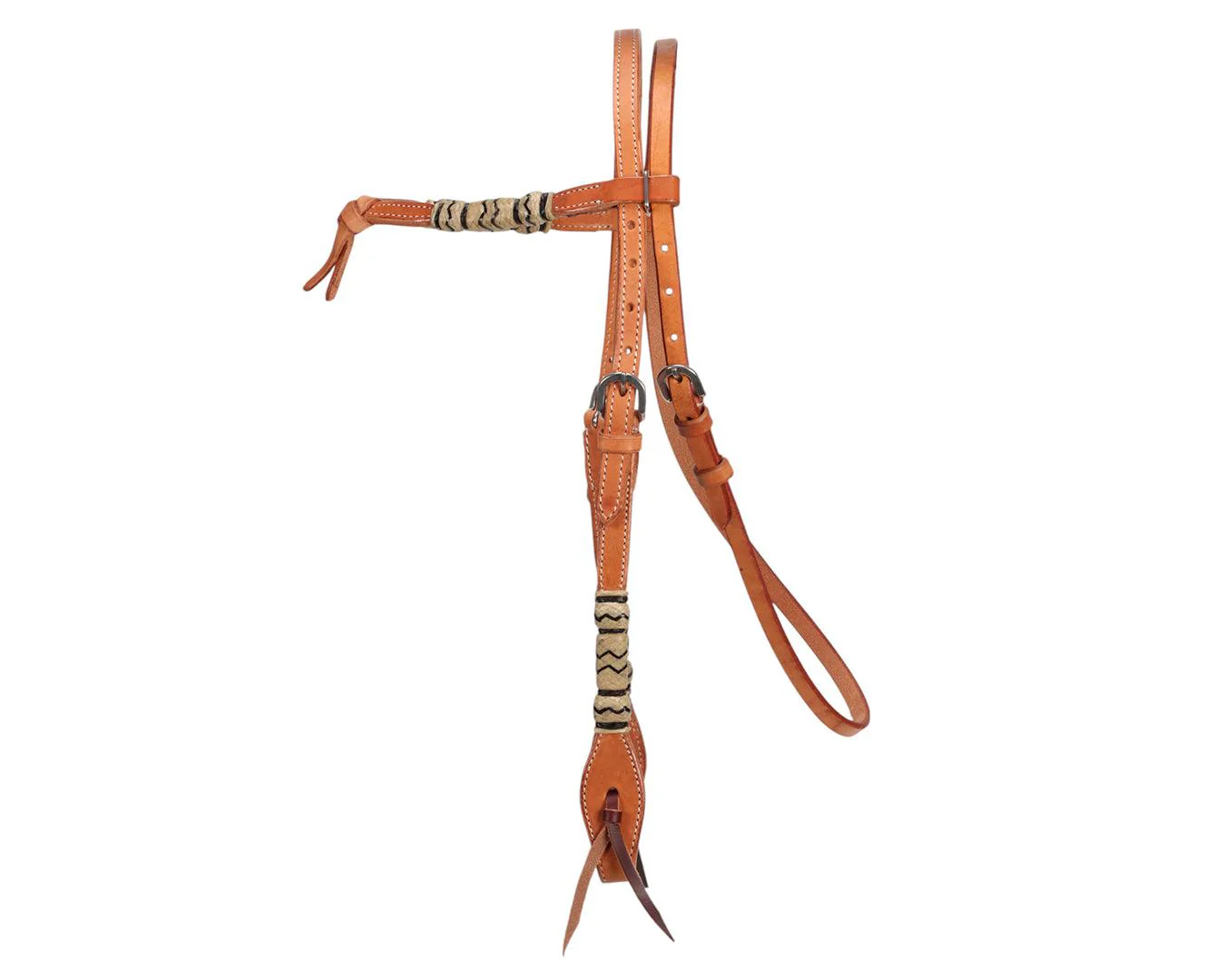 Fort Worth Knotted Braided Headstall - Image 3