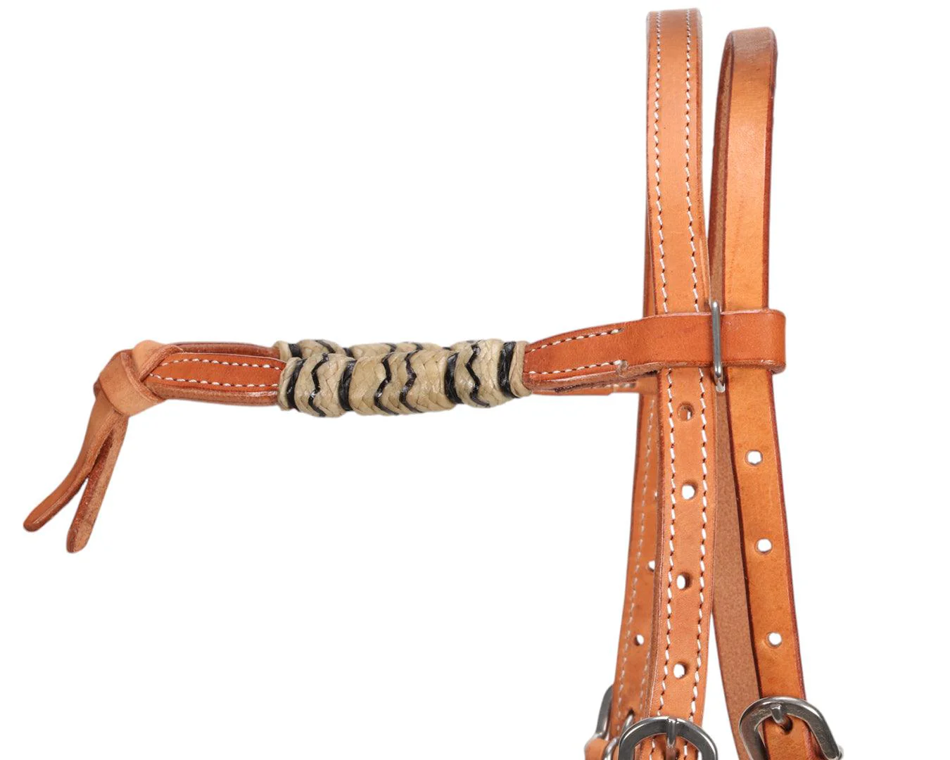 Fort Worth Knotted Braided Headstall - Image 4