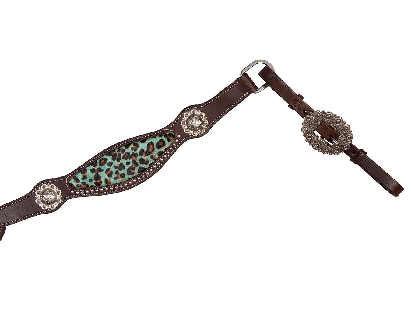 Fort Worth Leopard Breast Collar - Green - Image 2