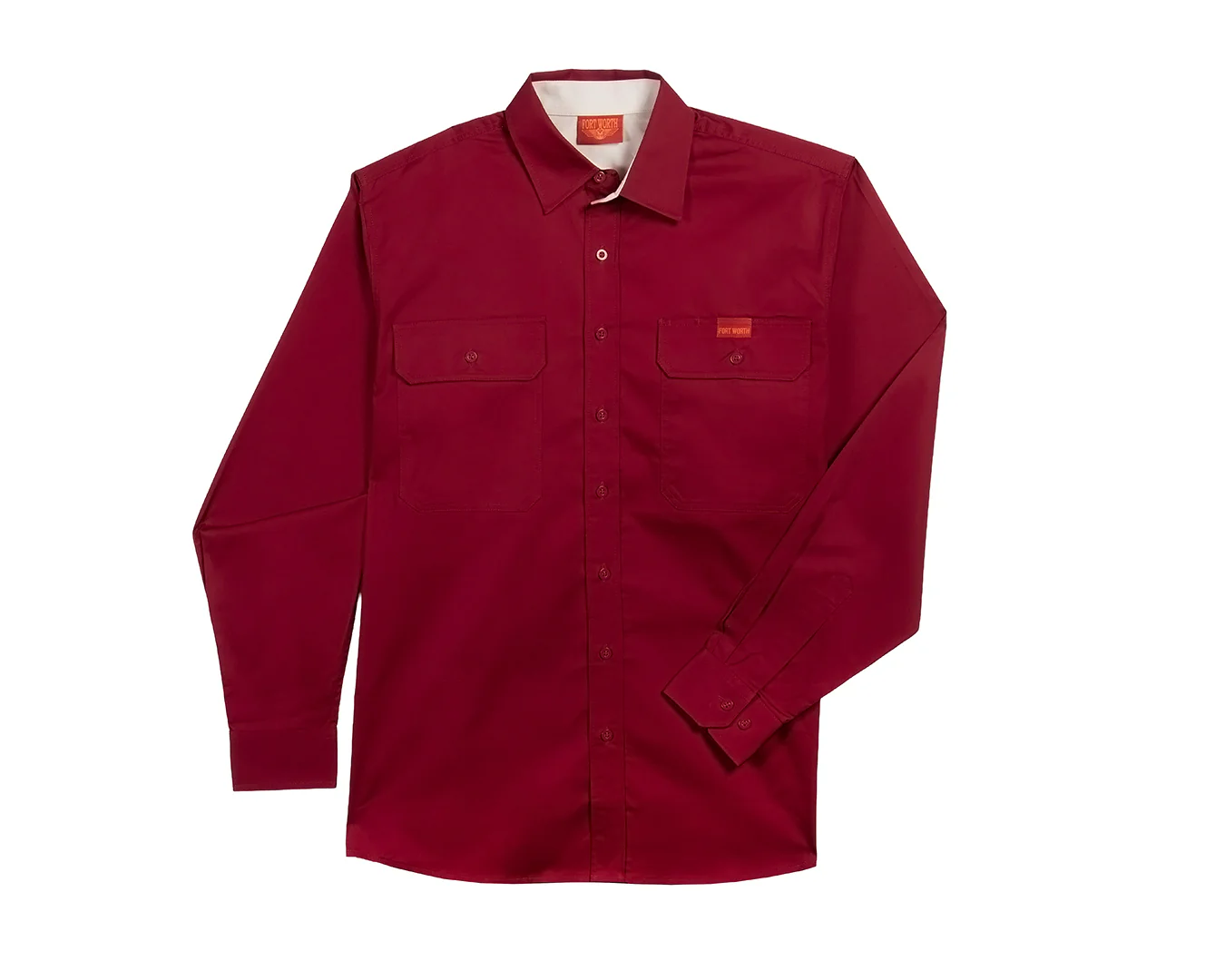 Fort Worth Men's Full Button Work Shirt