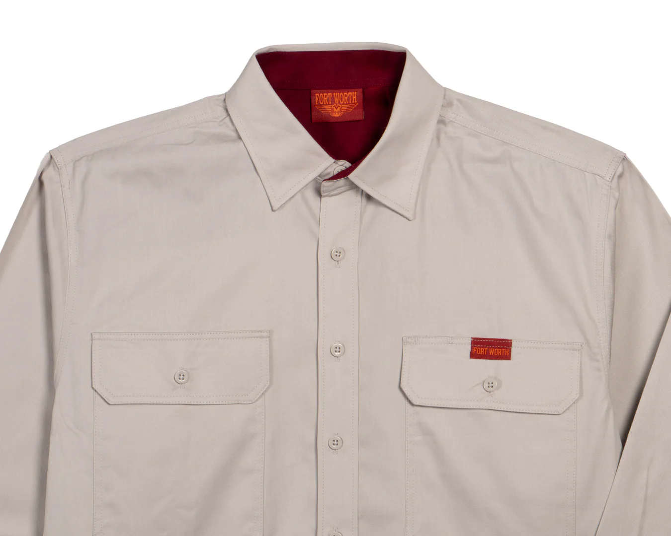 Fort Worth Men's Full Button Work Shirt - Image 15