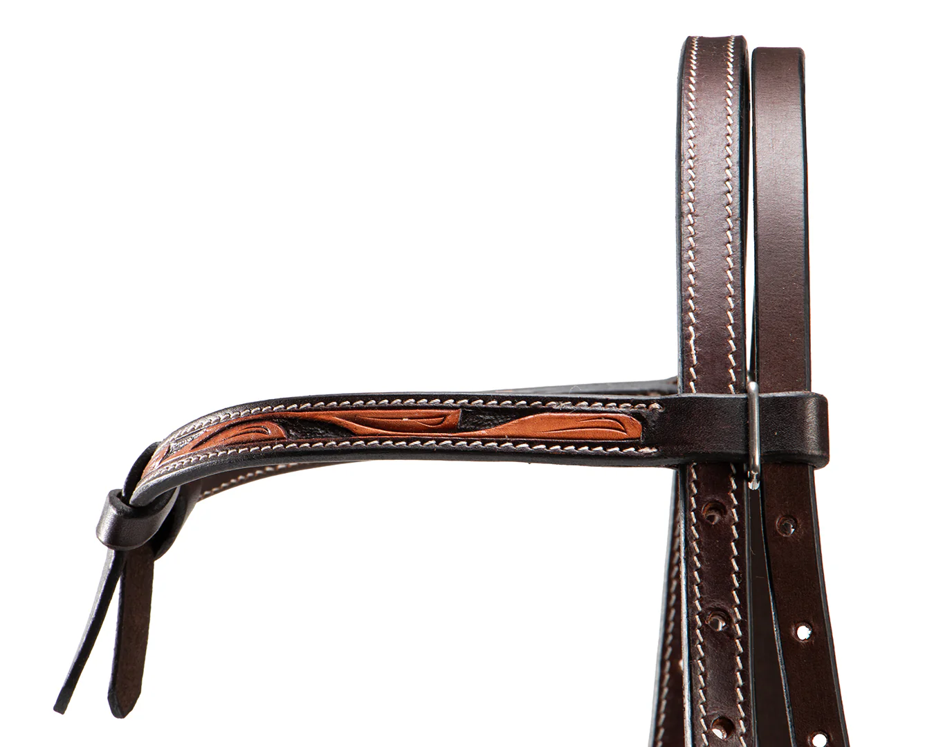 Fort Worth Michigan Knotted Brow Headstall - Image 3