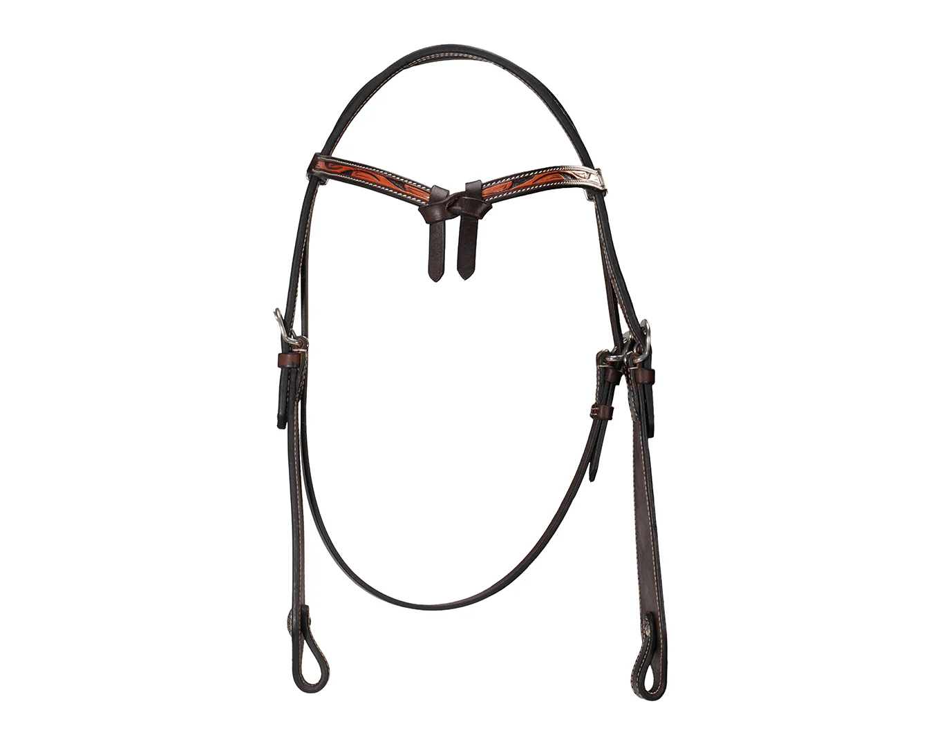 Fort Worth Michigan Knotted Brow Headstall - Image 4