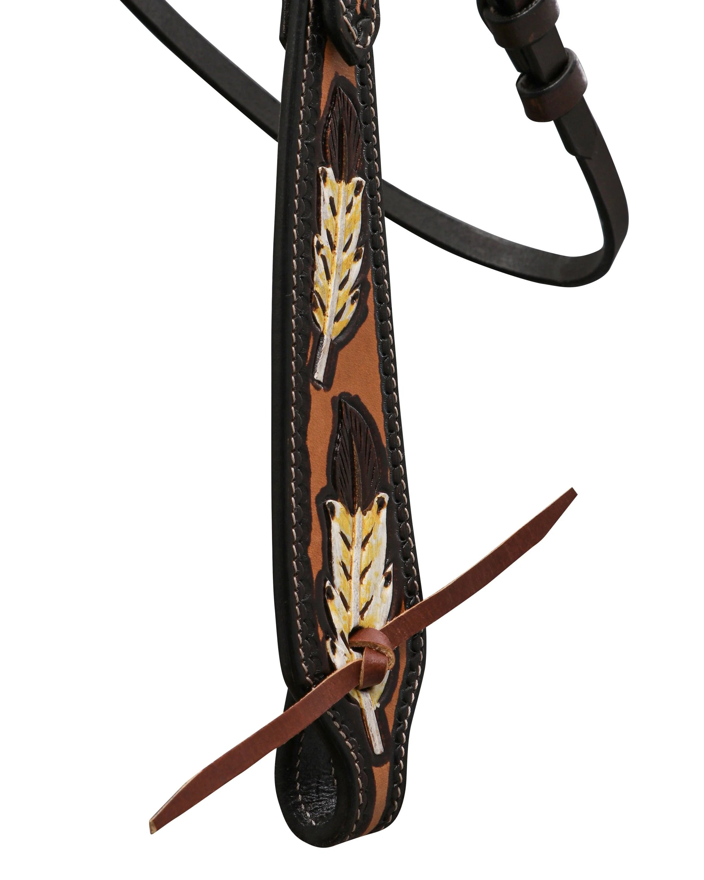 Fort Worth Migizi Feather Headstall - Image 3