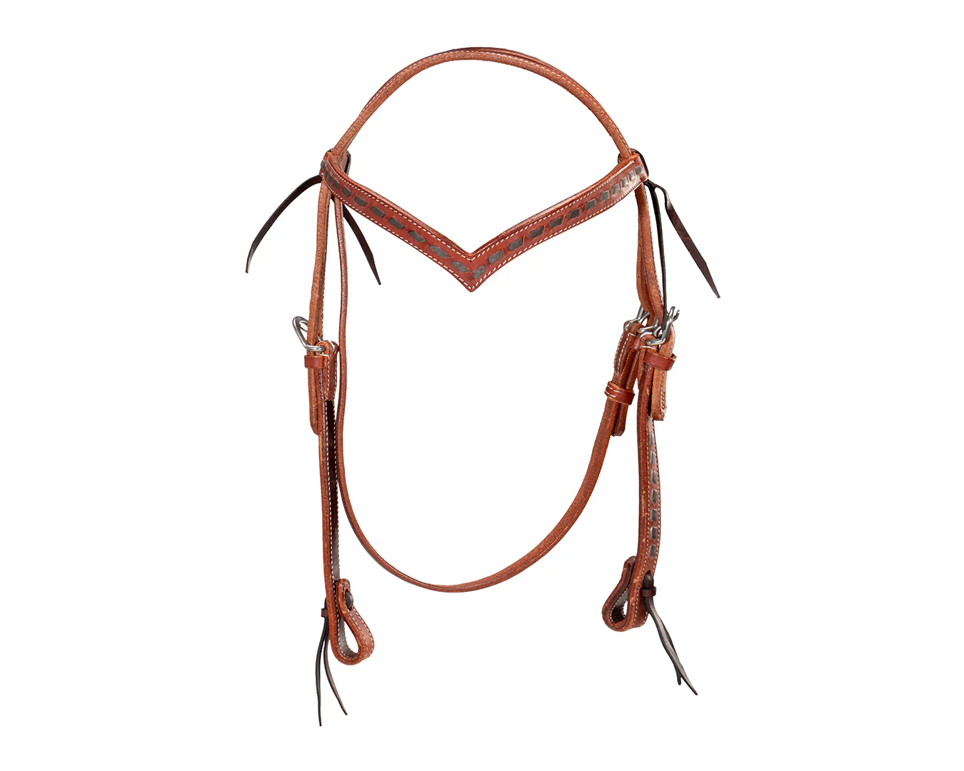 Fort Worth Montana V Brow Headstall - Image 2