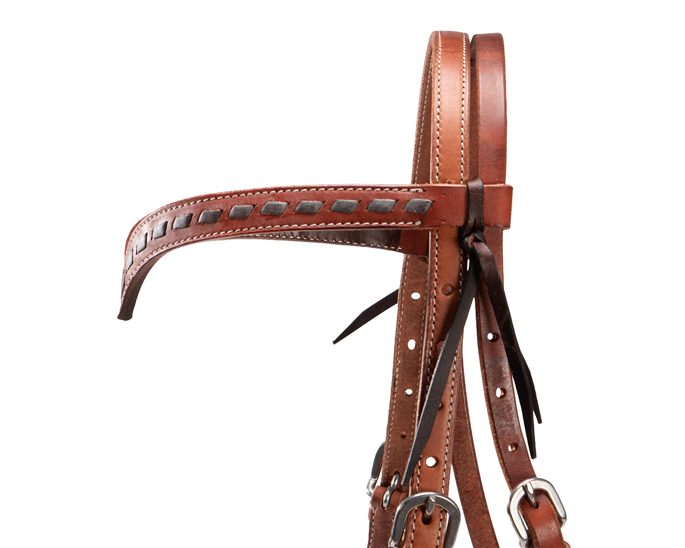 Fort Worth Montana V Brow Headstall - Image 4