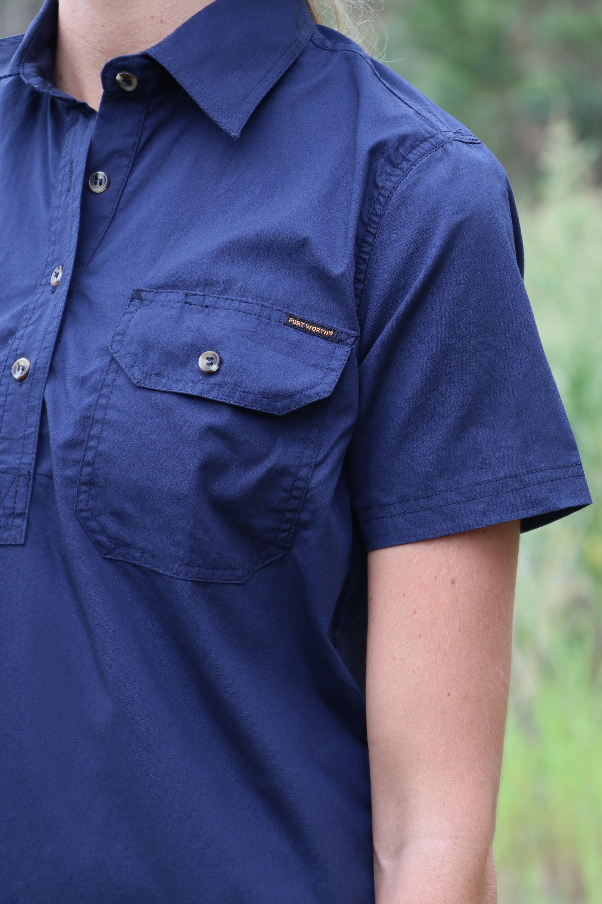 Fort Worth Mulga Ladies Work Shirt - Short Sleeve - Image 7