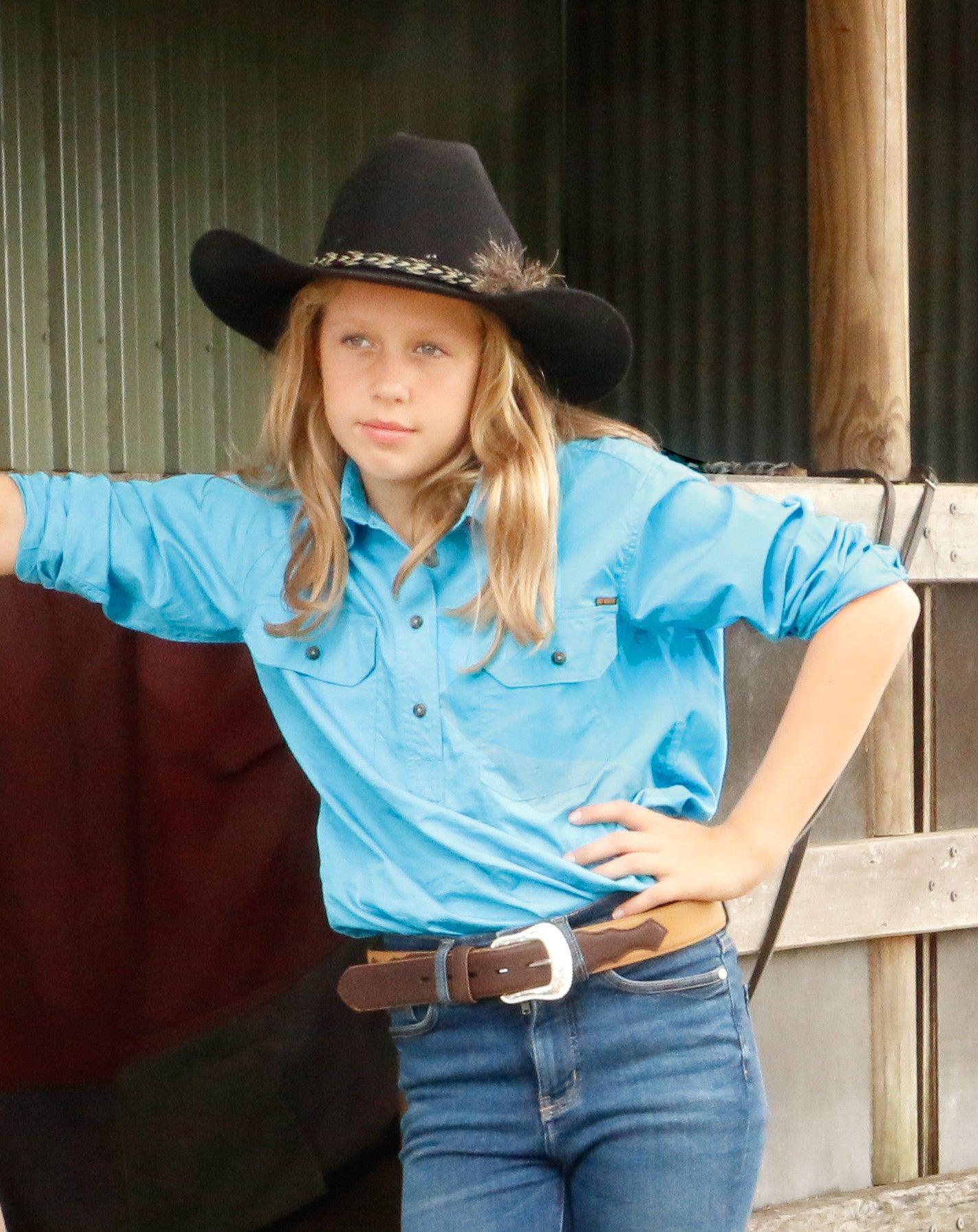 Fort Worth Mulga Work Shirt for Kids - Image 3