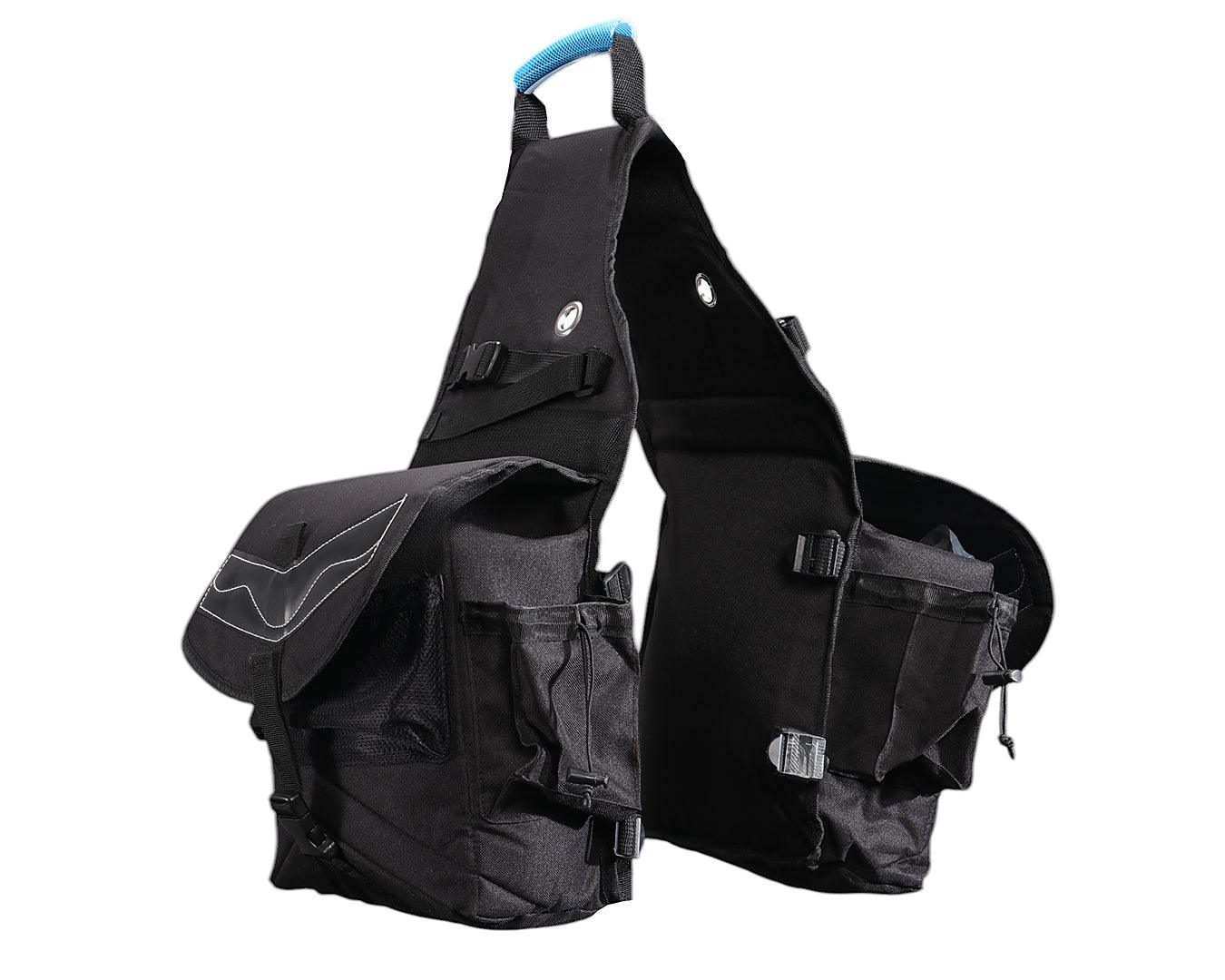 Fort Worth Multi Pocket Trail Riding Saddle Bag - Image 3