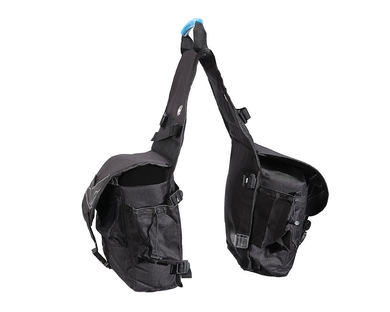 Fort Worth Multi Pocket Trail Riding Saddle Bag - Image 5