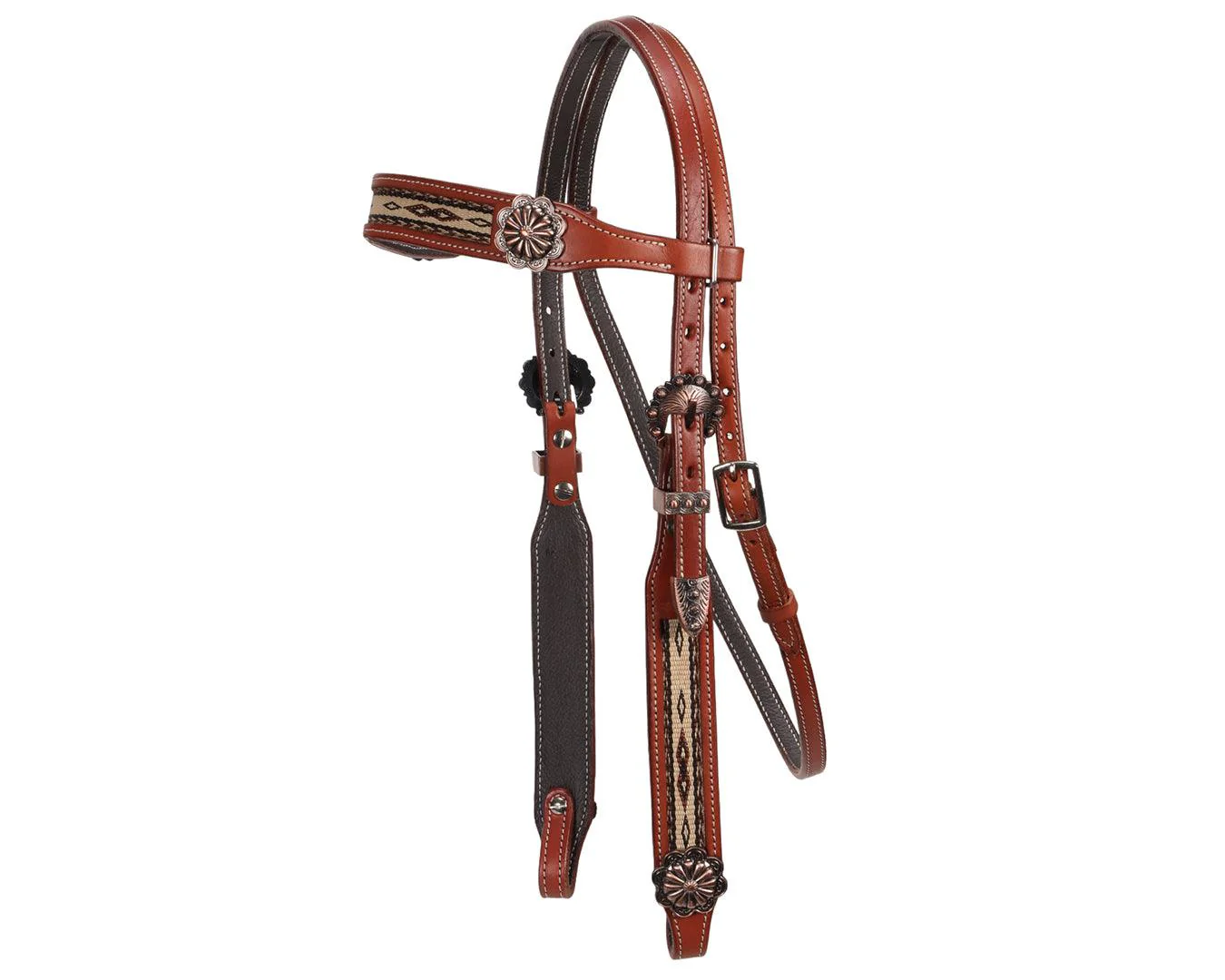 Fort Worth Navajo Brow Headstall