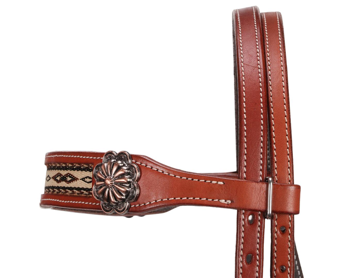 Fort Worth Navajo Brow Headstall - Image 3