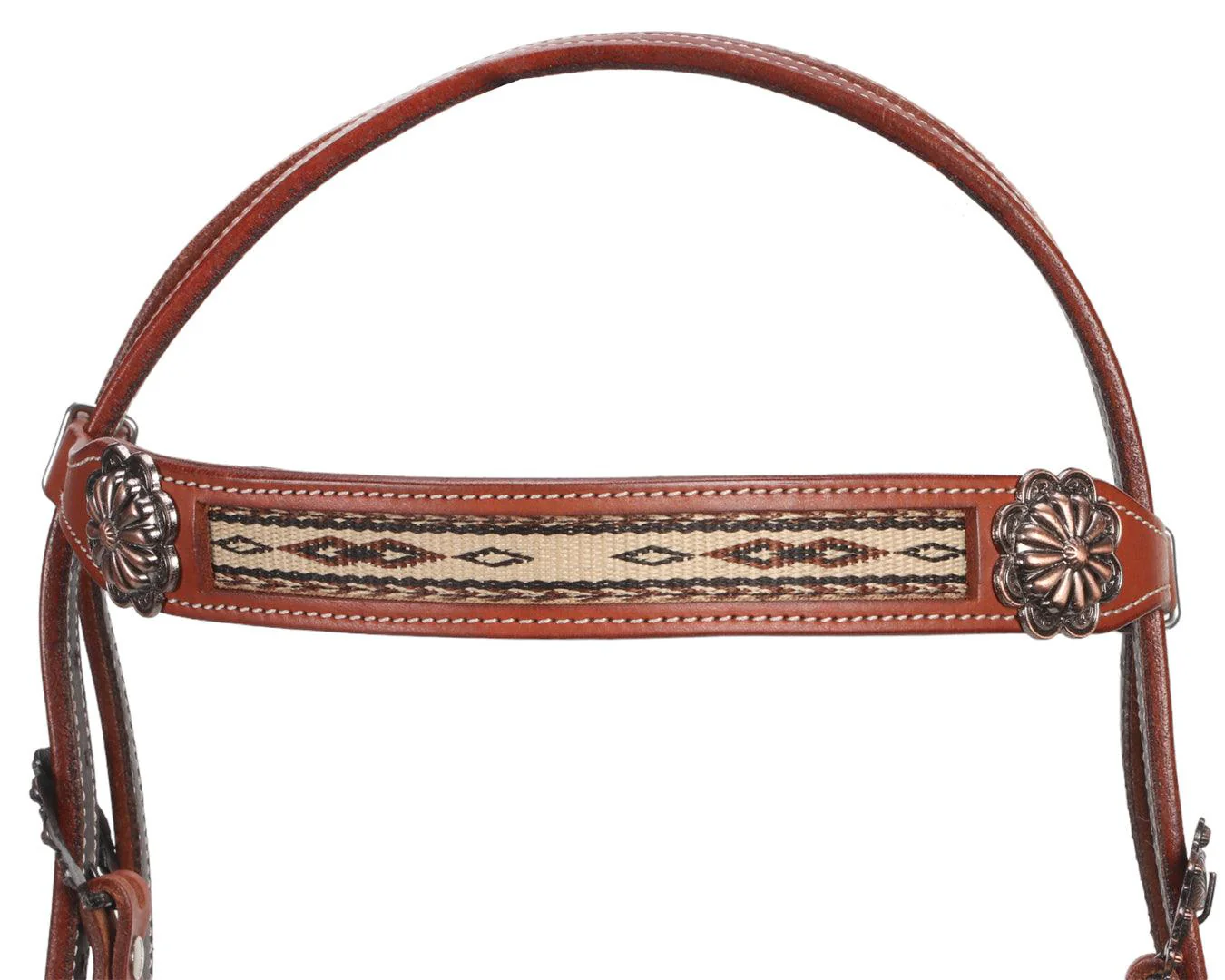 Fort Worth Navajo Brow Headstall - Image 6