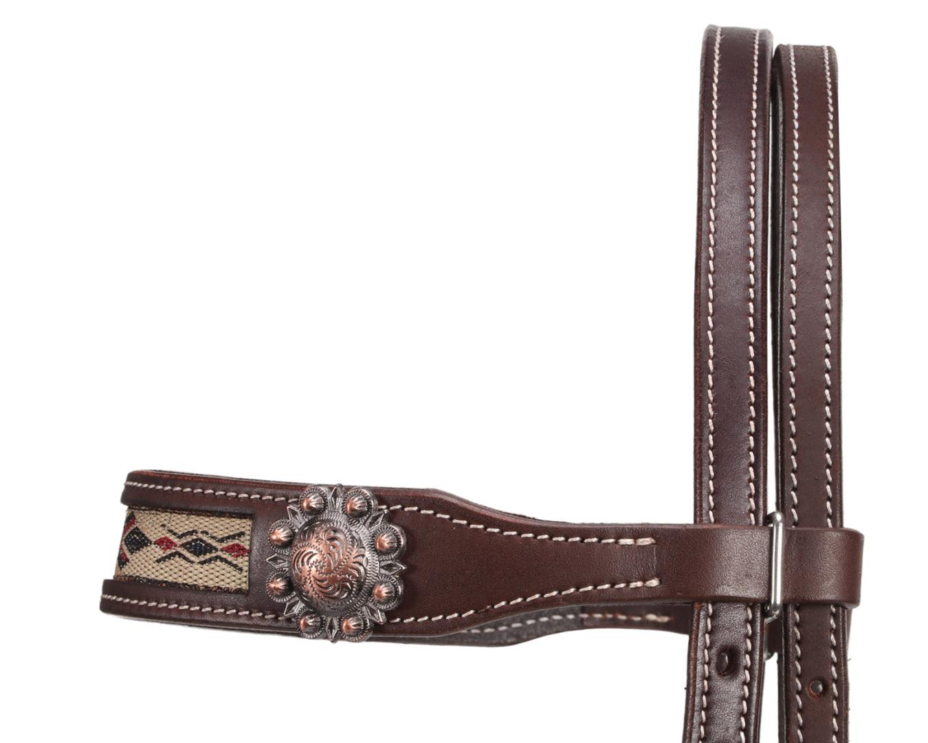 Fort Worth Navajo Brow Headstall - Image 9