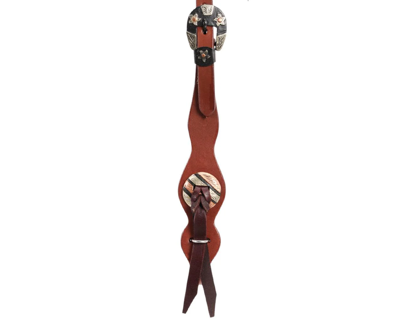 Fort Worth Oily Headstall with German Buckle - Image 5