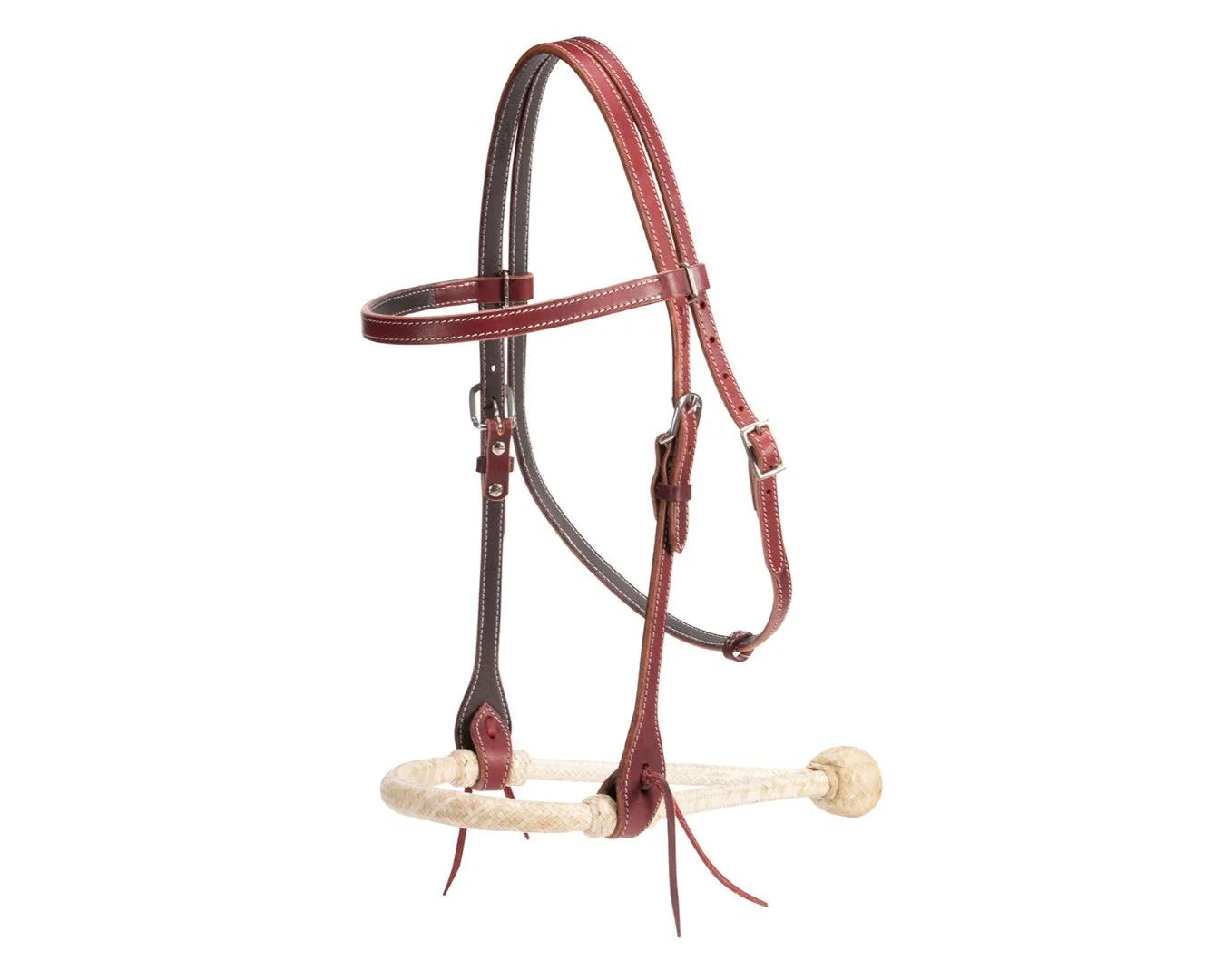Fort Worth Paco Headstall With Bosal - Latigo