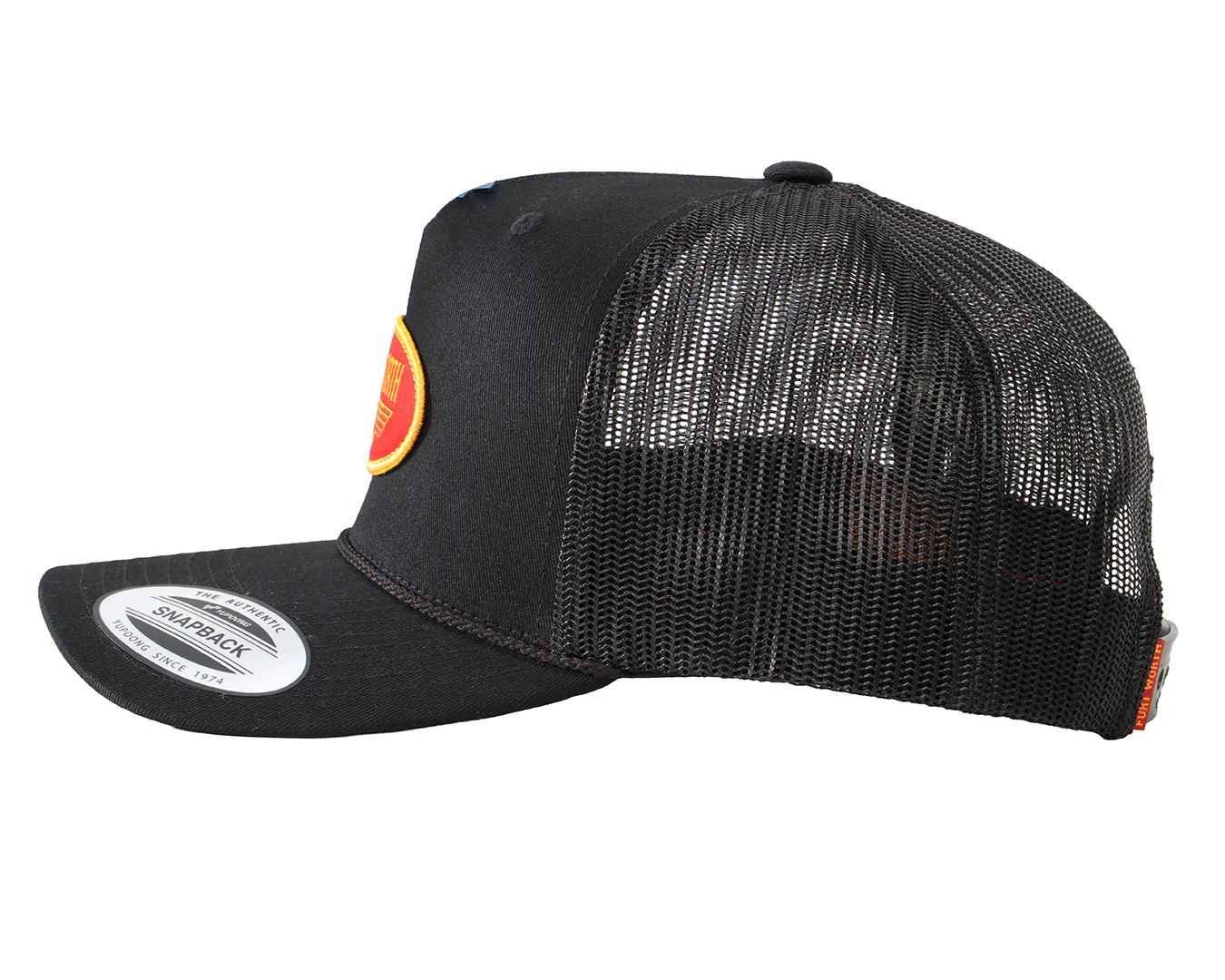 Fort Worth Patch Trucker Cap - Black - Image 4