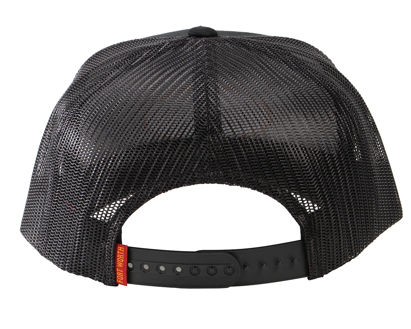 Fort Worth Patch Trucker Cap - Black - Image 5