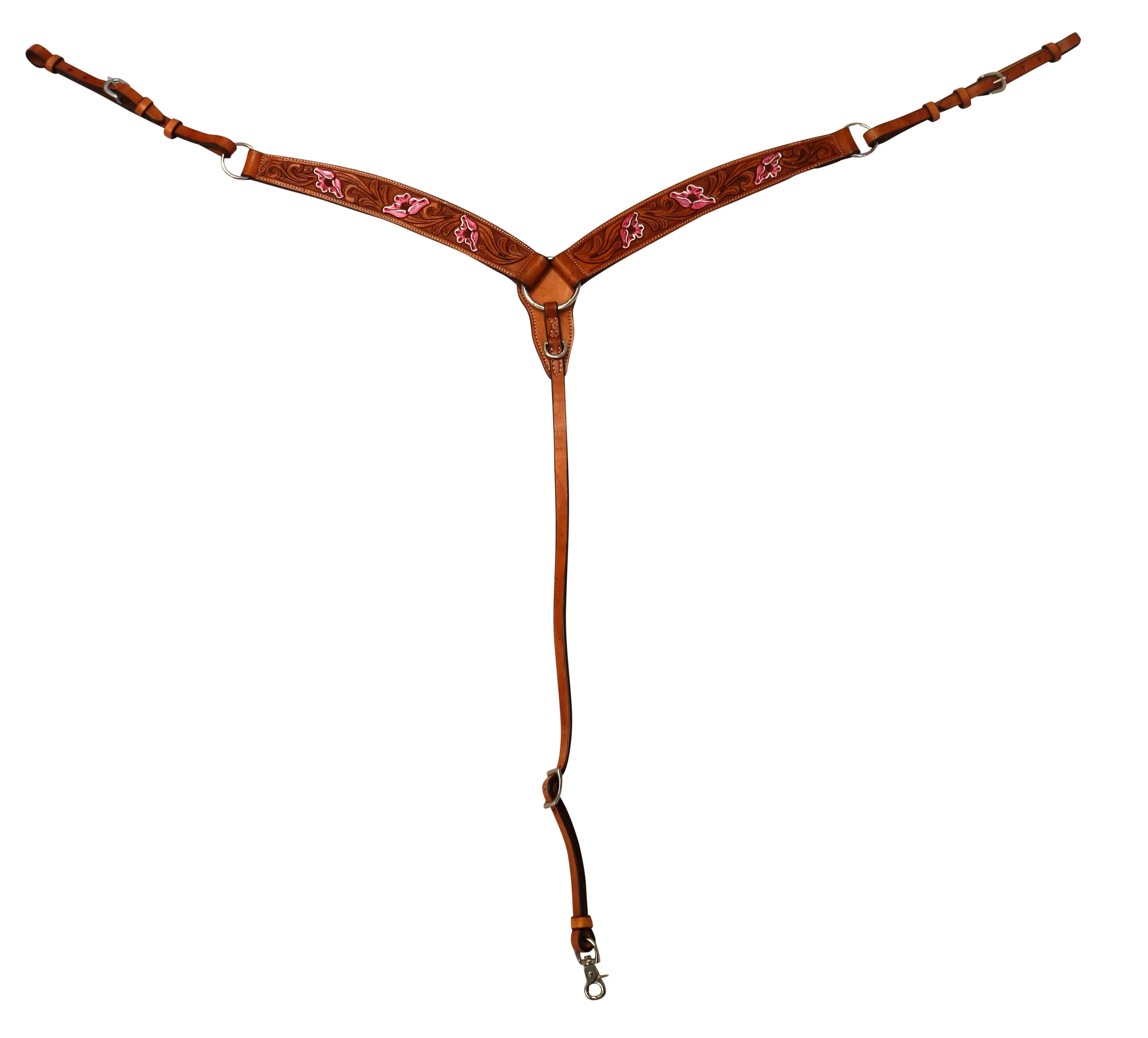 Fort Worth Pink Floral Breastcollar
