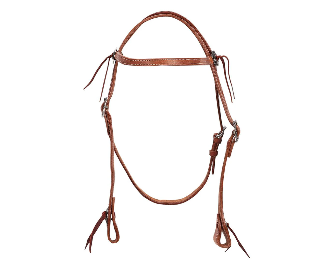 Fort Worth Plain Headstall - Image 2