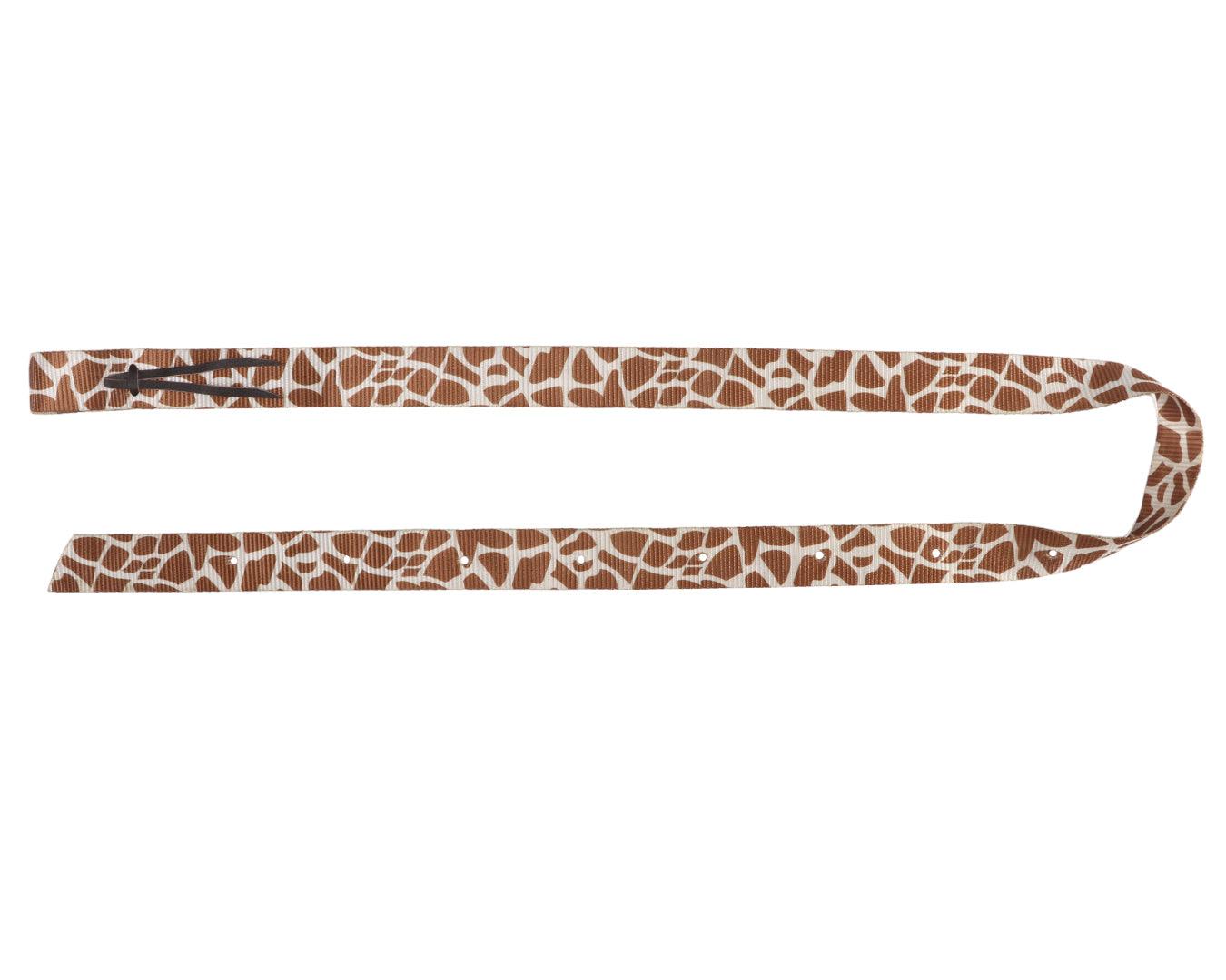 Fort Worth Printed 1Ply Tie Strap - Giraffe - Image 3