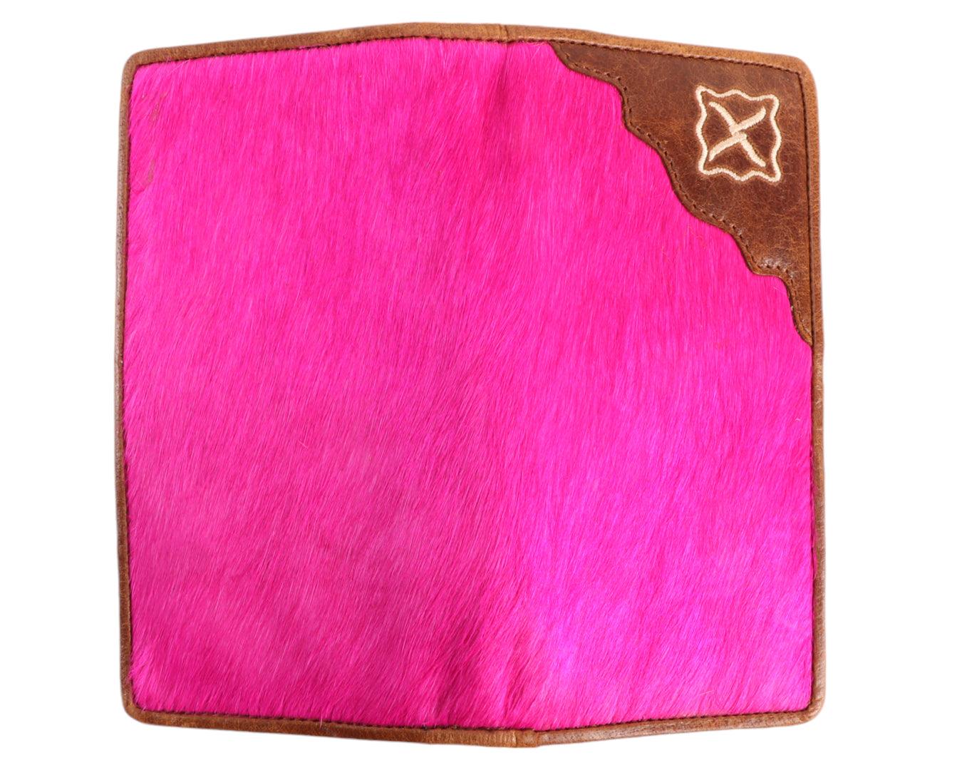 Fort Worth Rodeo Wallet - Cowhide Design - Image 3