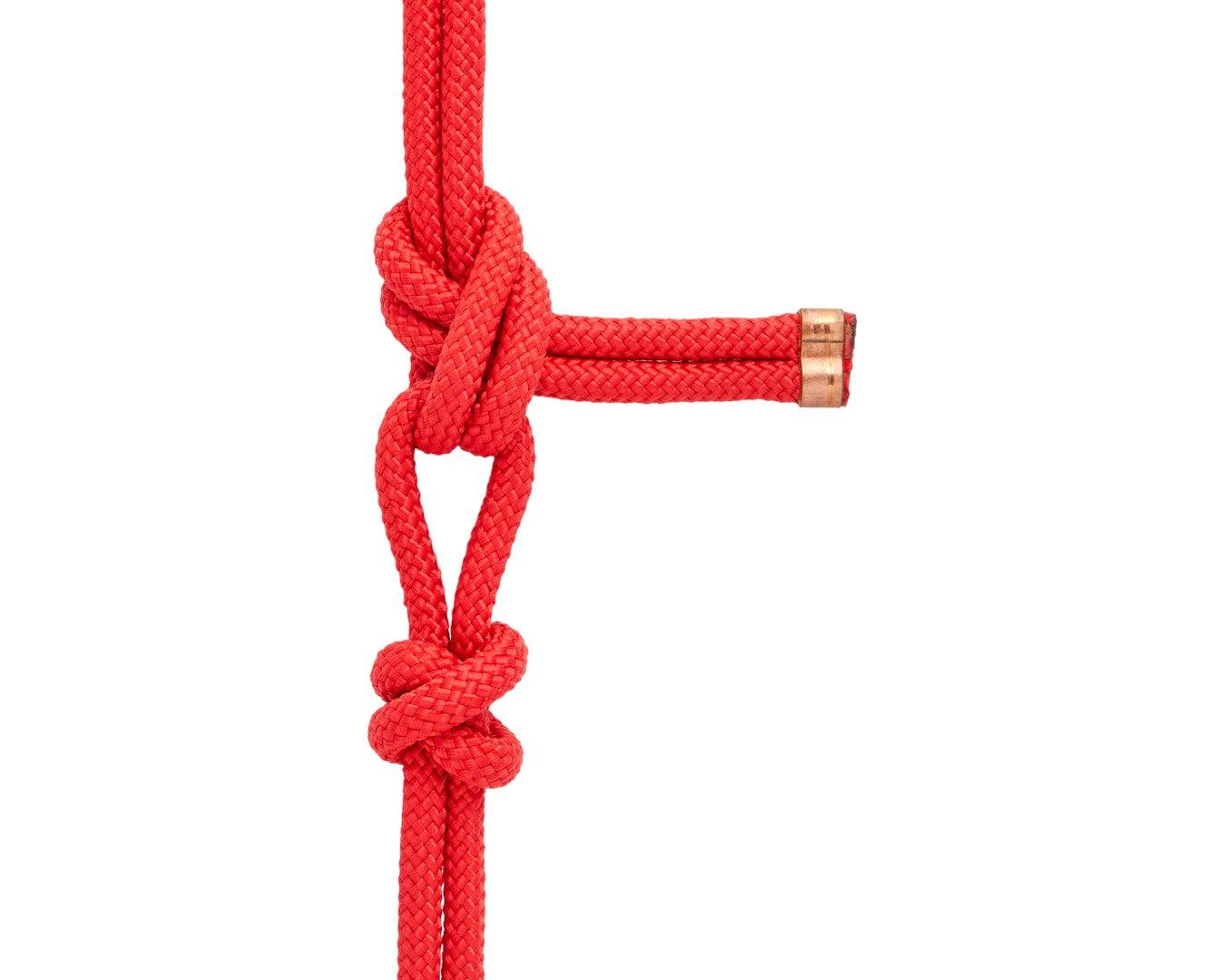 Fort Worth Rope Halter Beaded Nose with Lead - Image 10
