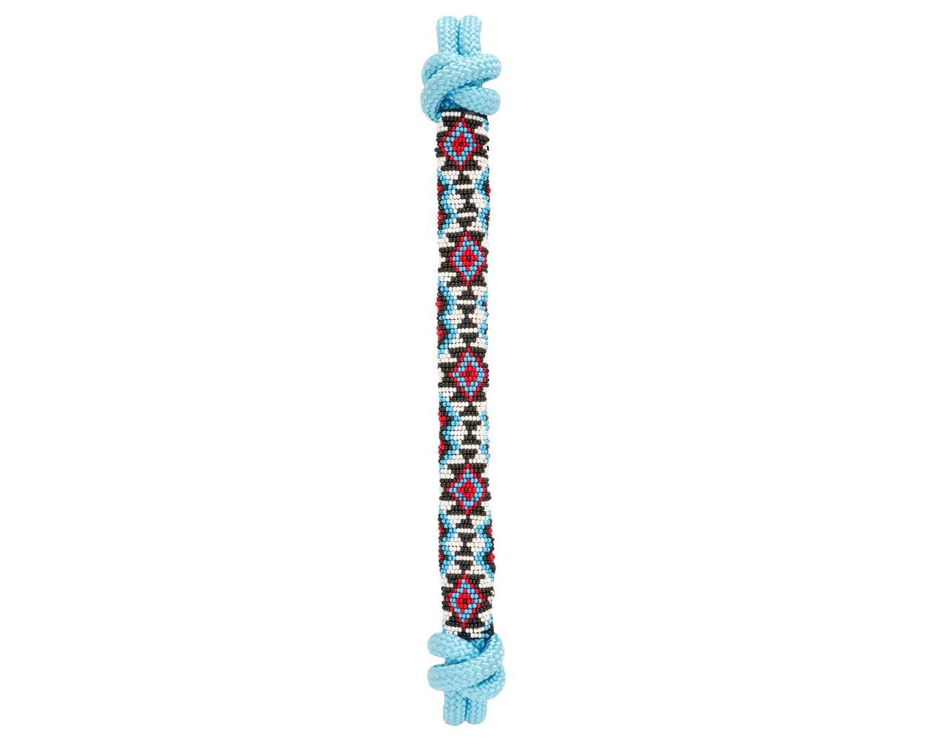 Fort Worth Rope Halter Beaded Nose with Lead - Image 4