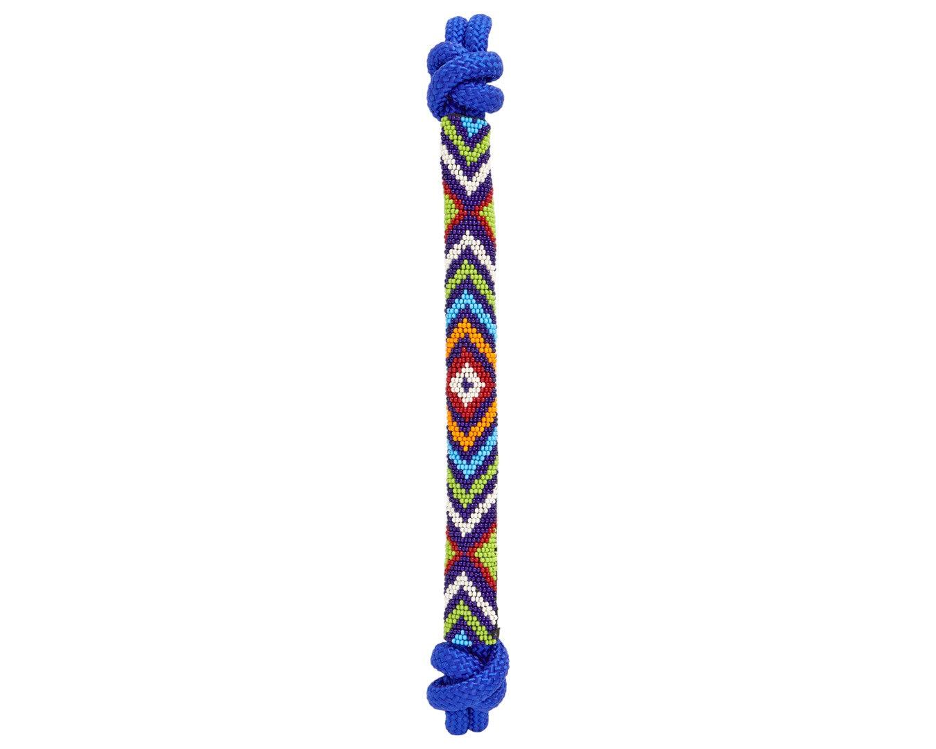 Fort Worth Rope Halter Beaded Nose with Lead - Image 8