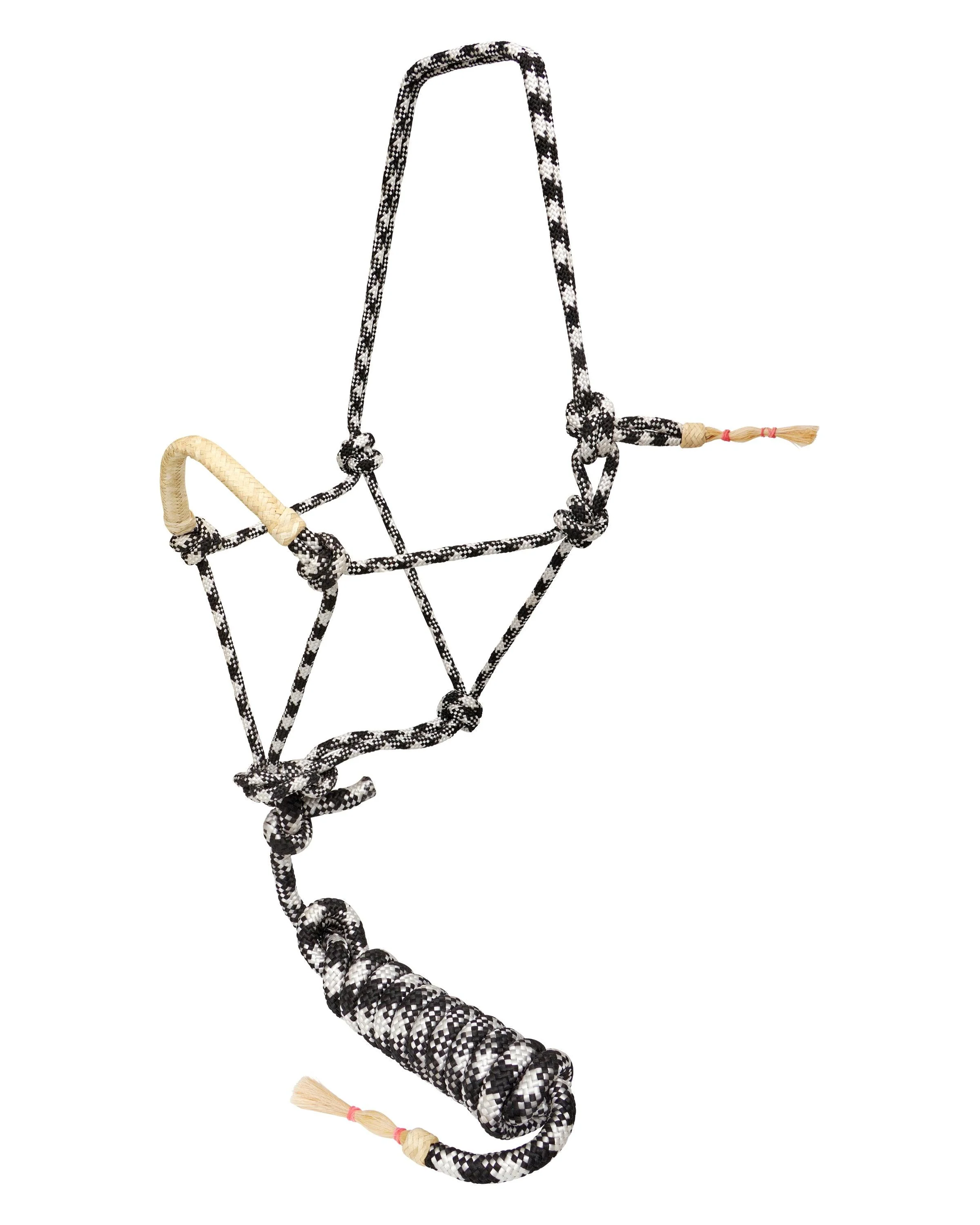 Fort Worth Rope Halter Braided Nose w/Lead