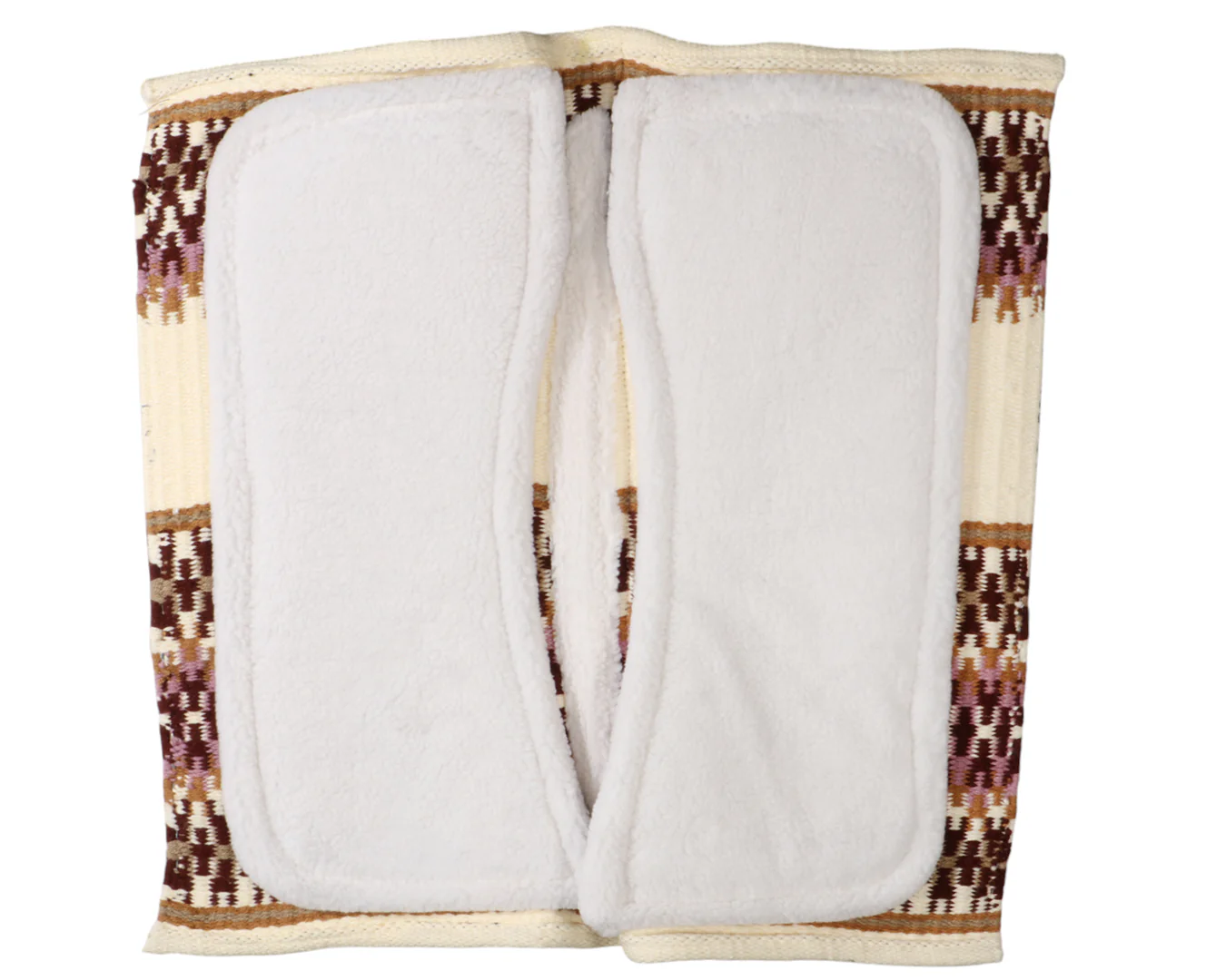 Fort Worth Saddle Pad Fleeced Lined - Lilac - Image 5