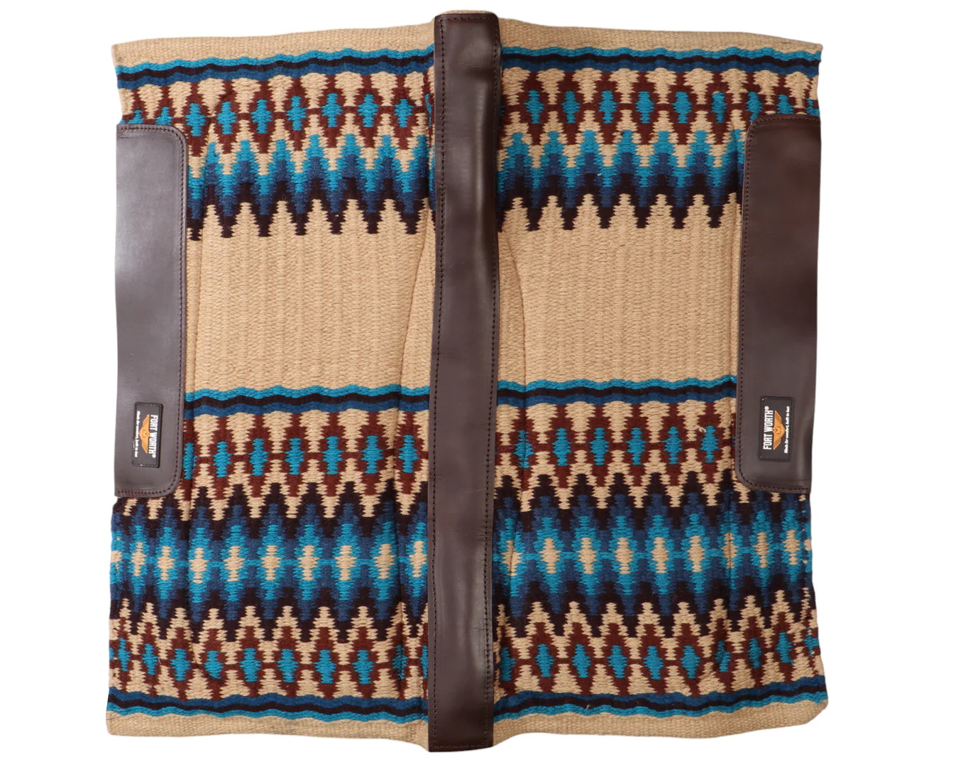 Fort Worth Fleece Lined Saddle Pad- Mustard - Image 4