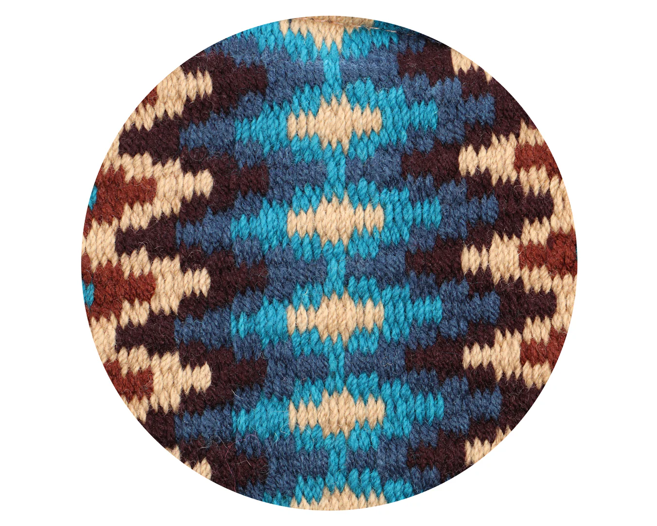Fort Worth Fleece Lined Saddle Pad- Mustard - Image 6