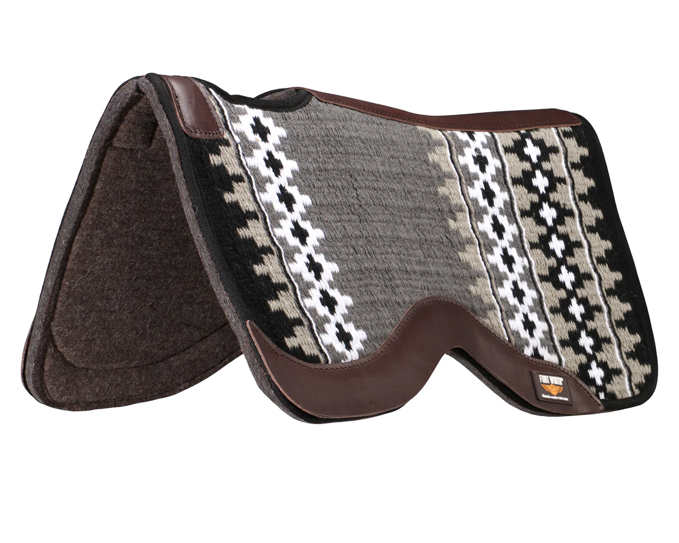 Fort Worth Saddle Pad NZ Wool Felt Lined