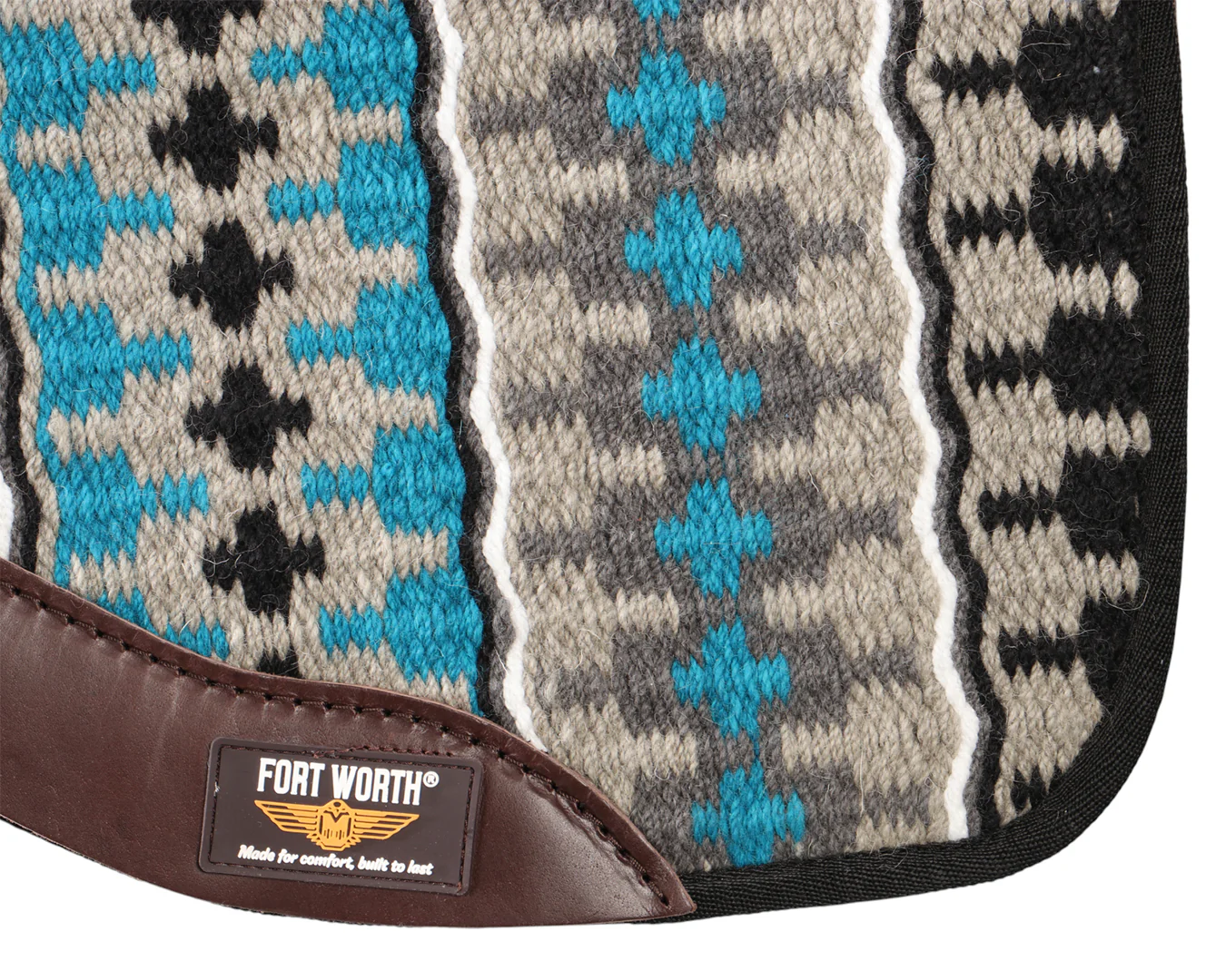 Fort Worth Saddle Pad NZ Wool Felt Lined - Image 11