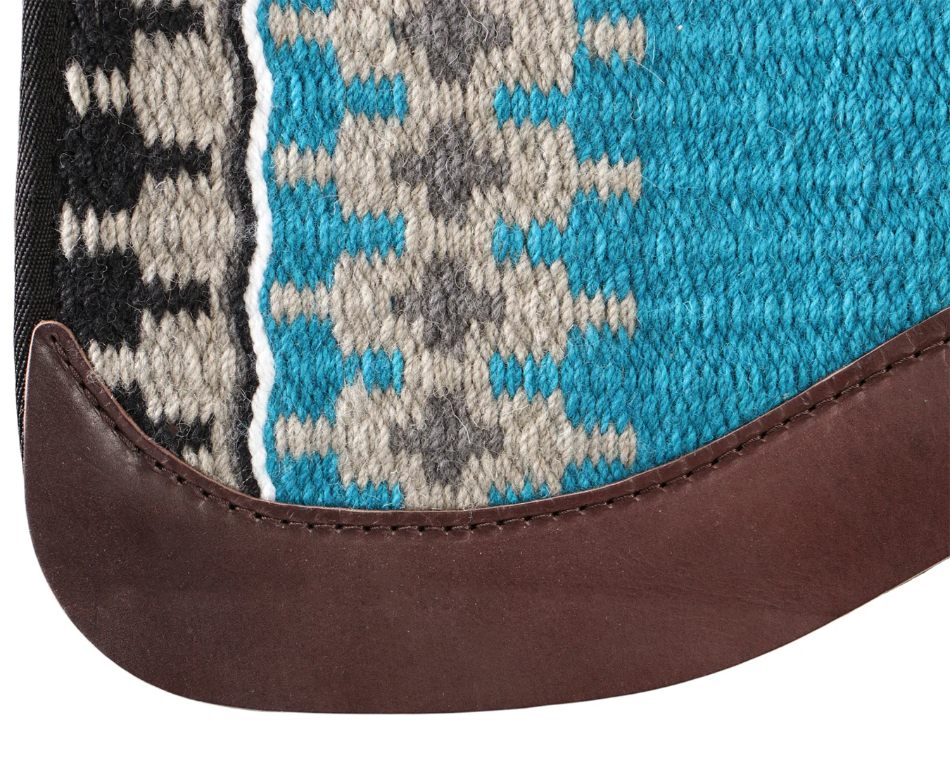 Fort Worth Saddle Pad NZ Wool Felt Lined - Image 12