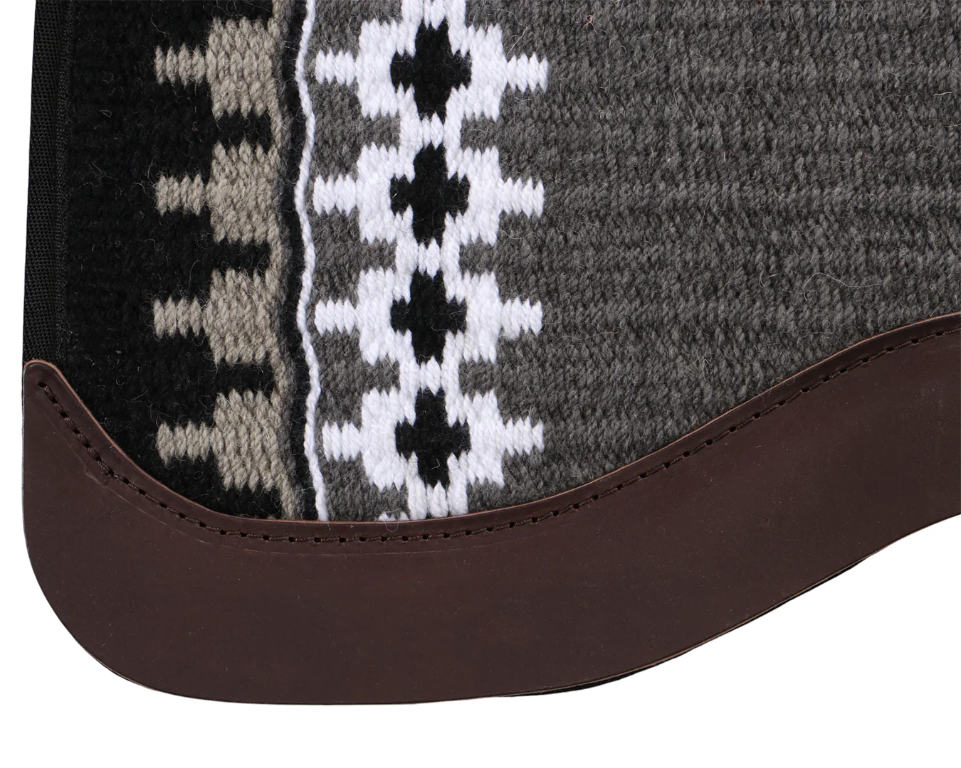 Fort Worth Saddle Pad NZ Wool Felt Lined - Image 4