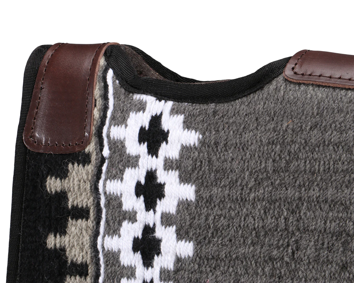 Fort Worth Saddle Pad NZ Wool Felt Lined - Image 5