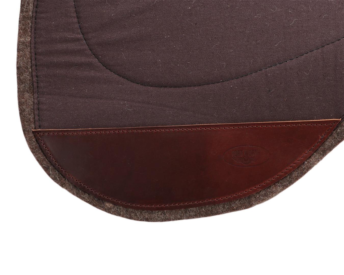 Fort Worth Short Contoured Round Pad with Canvas - 27" - Image 3
