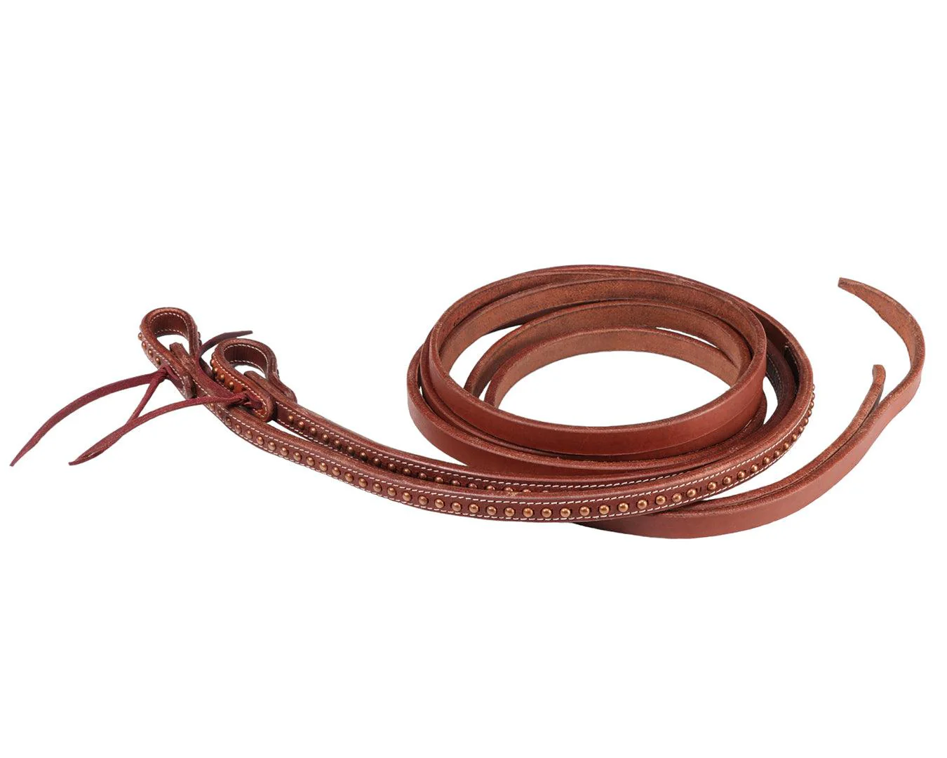 Fort Worth Split Reins w/Water Loops 5/8" - Image 3