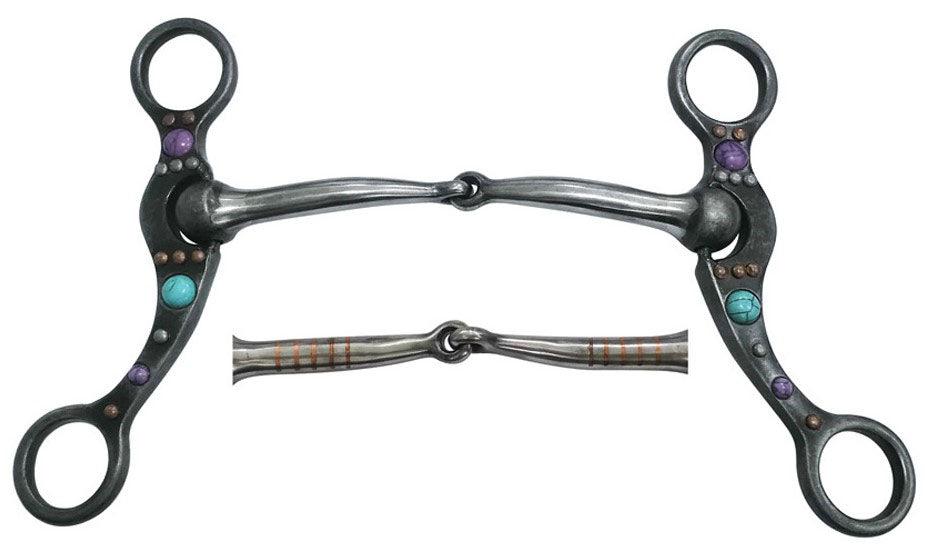 Fort Worth Stone Snaffle with 6" Cheeks