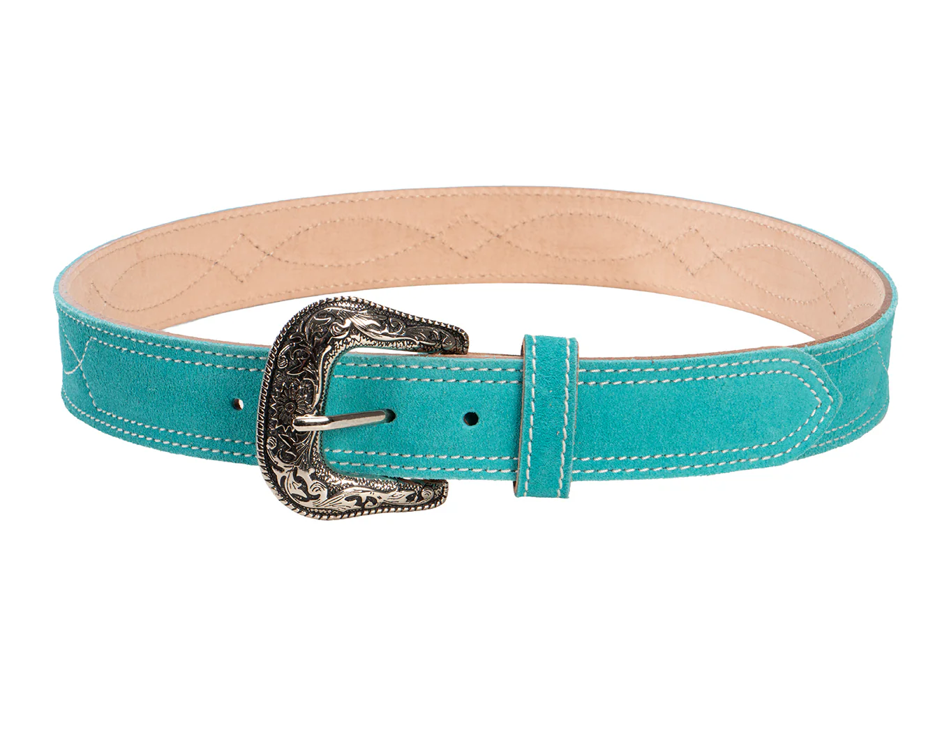 Fort Worth Suede Gunslinger Belt - Image 13