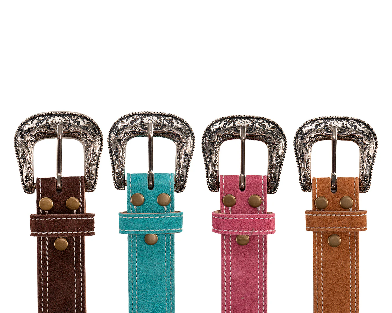 Fort Worth Suede Gunslinger Belt - Image 17