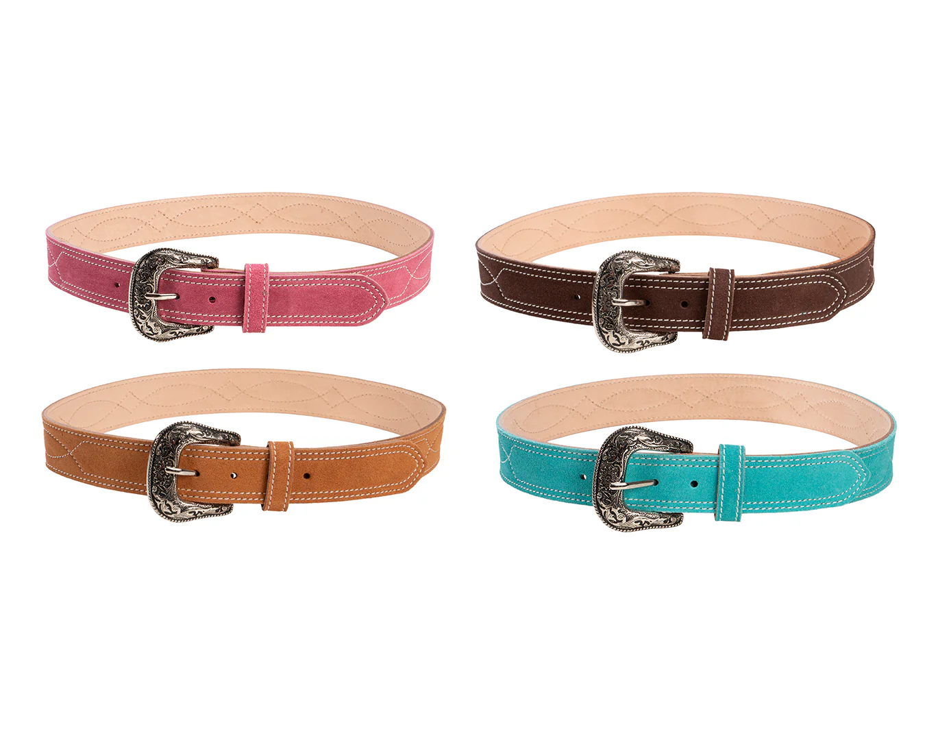 Fort Worth Suede Gunslinger Belt - Image 18